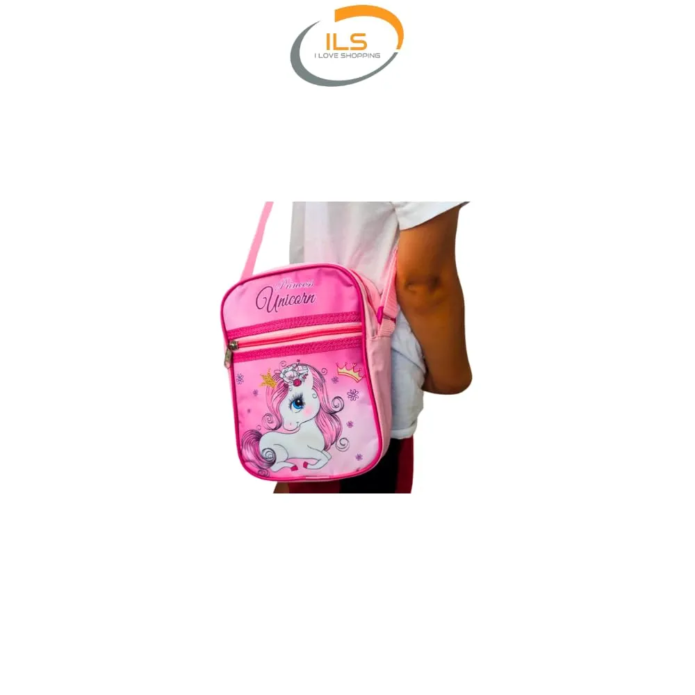ILS I LOVE SHOPPING Borsello Bambino Marsupio a Tracolla Unicorno - immagine 4