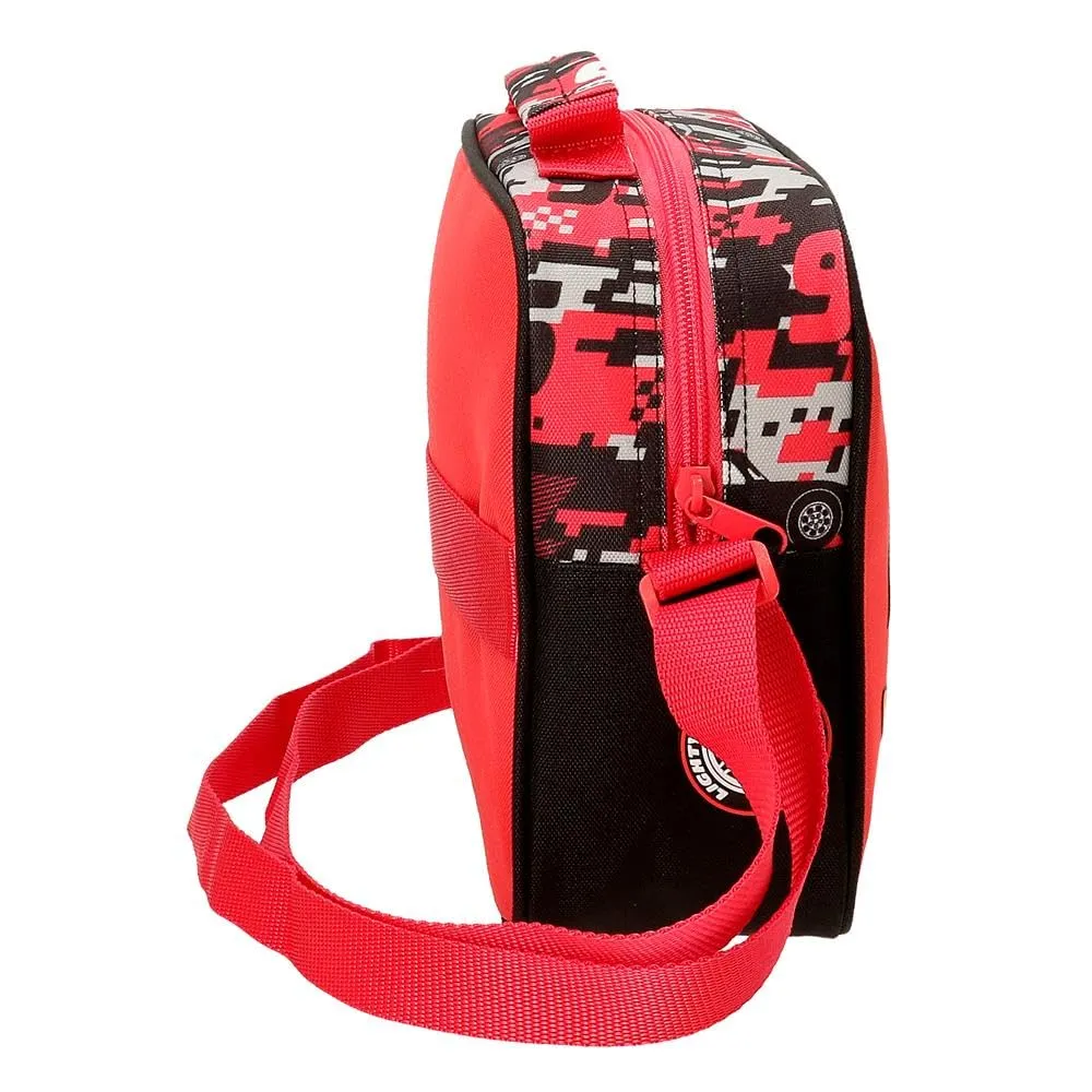 Joumma Disney Cars McQueen Borsa Adattabile con Tracolla, Rosso, 23x20x9 cm, Poliestere - immagine 2