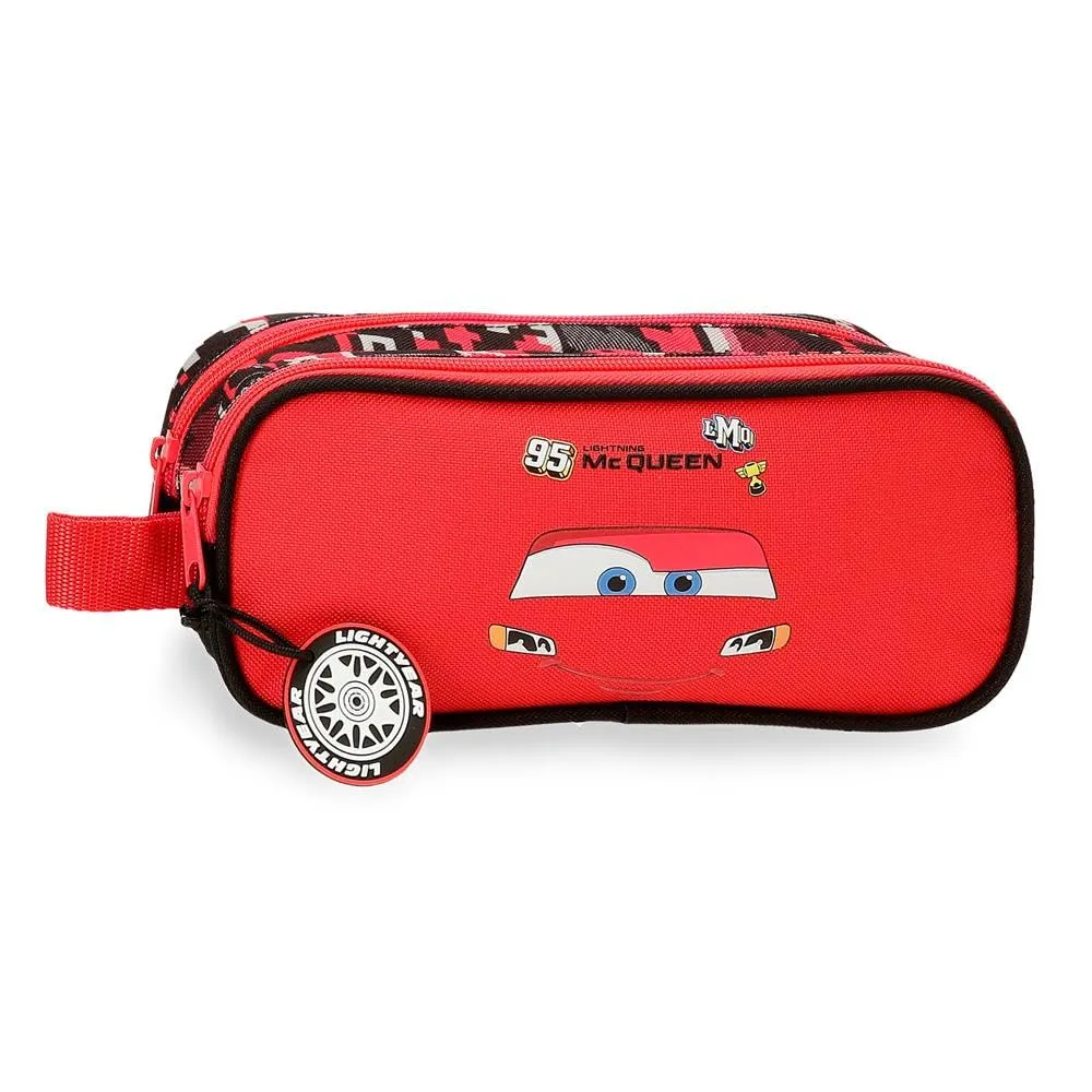 Joumma Disney Cars McQueen Astuccio Doppio Rosso 23x9x7 cm Poliestere - immagine 1