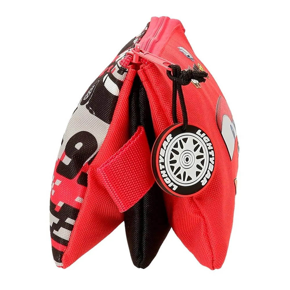 Joumma Disney Cars McQueen Estuche Triple Rojo 22x12x5 cm Poliestere - immagine 2