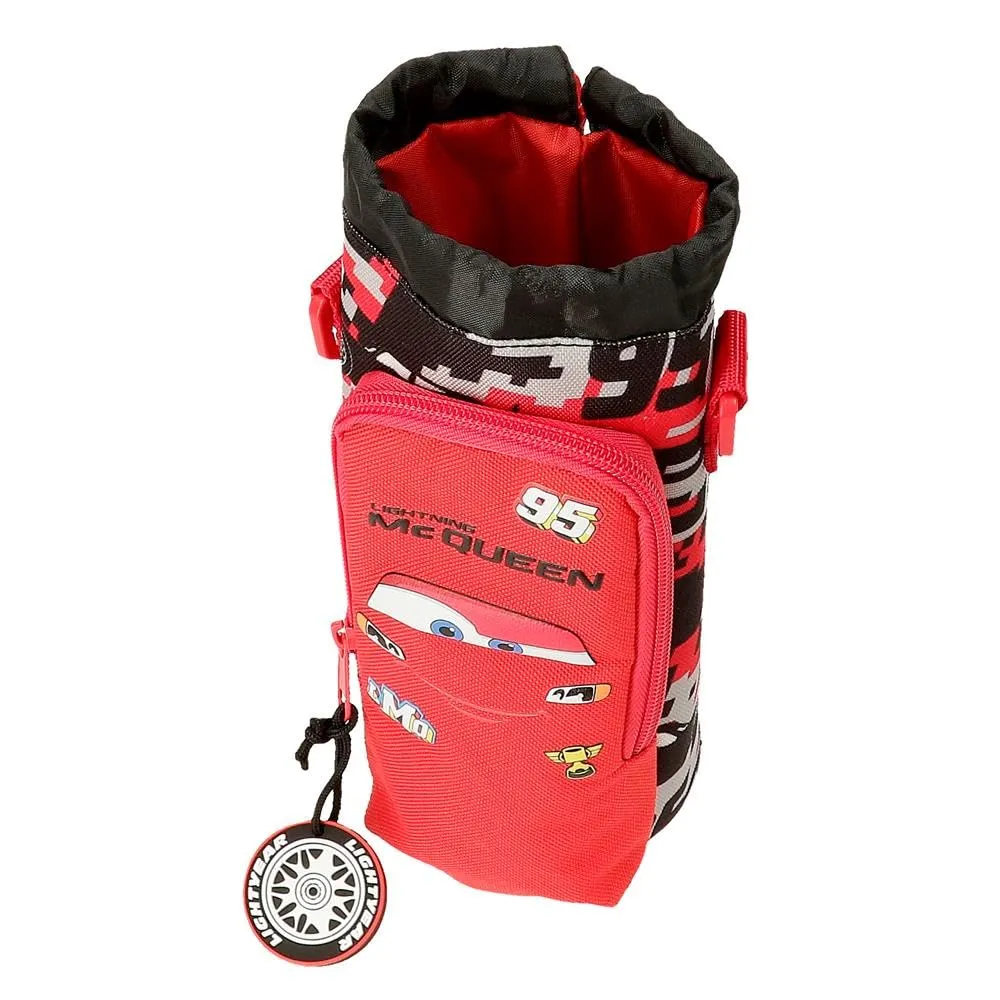 Joumma Disney Cars McQueen Borsa a Tracolla Rossa 8x22.5x8 cm Poliestere - immagine 4
