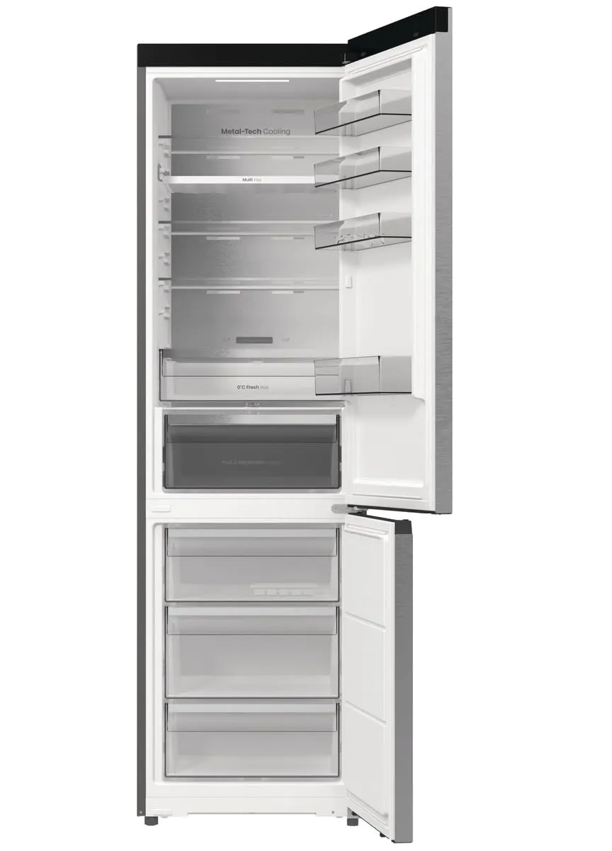 Hisense RB5P410SACC Frigorifero Combinato Total No Frost, Inox, 203x65.8cm, Classe C, 413L, WiFi, Metal Tech Cooling, Porta Reversibile - immagine 11