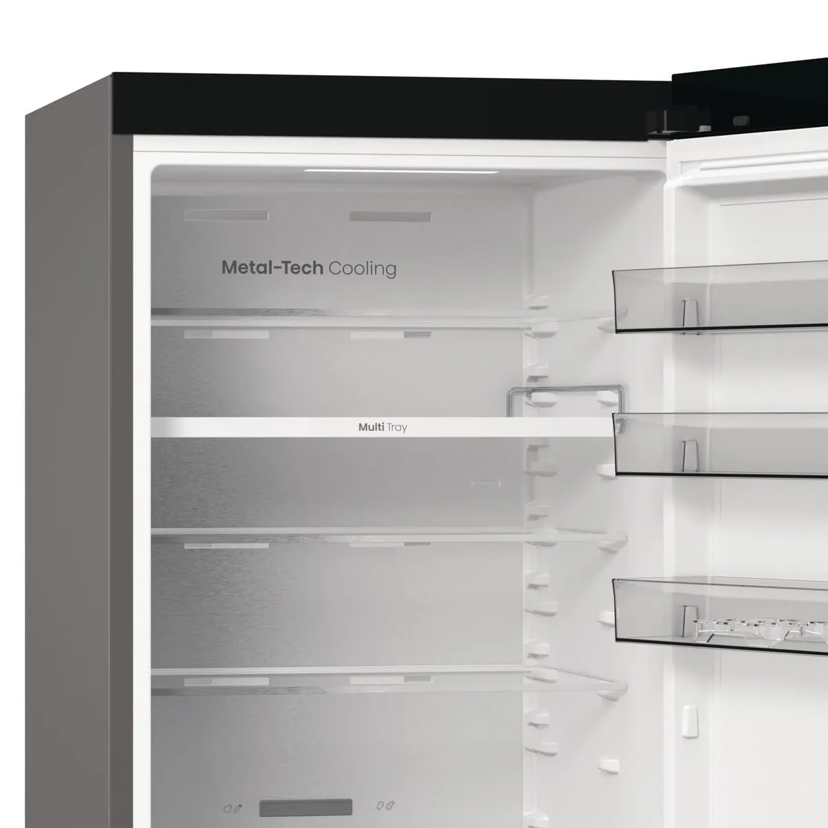 Hisense RB5P410SACC Frigorifero Combinato Total No Frost, Inox, 203x65.8cm, Classe C, 413L, WiFi, Metal Tech Cooling, Porta Reversibile - immagine 13