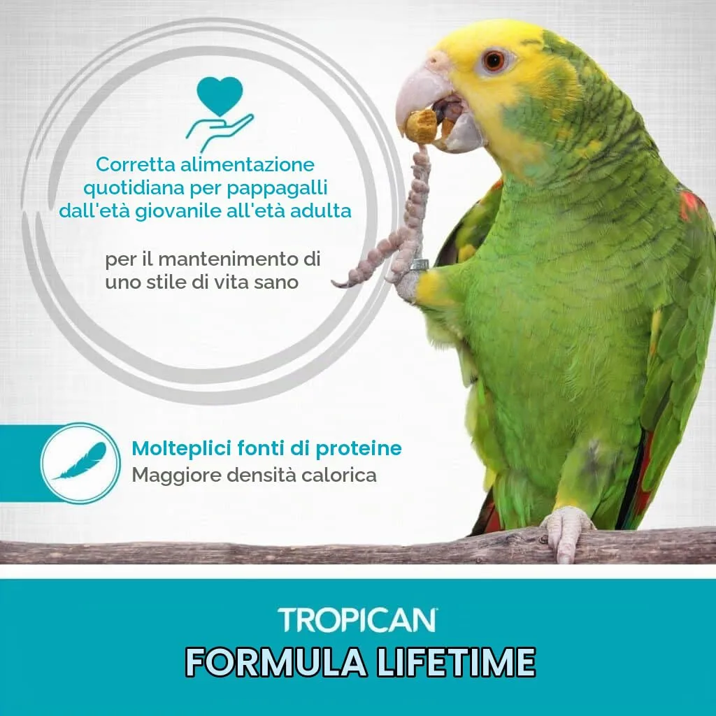 Hagen Hari Tropican Lifetime Cockatiel Pellets 820 g - immagine 3