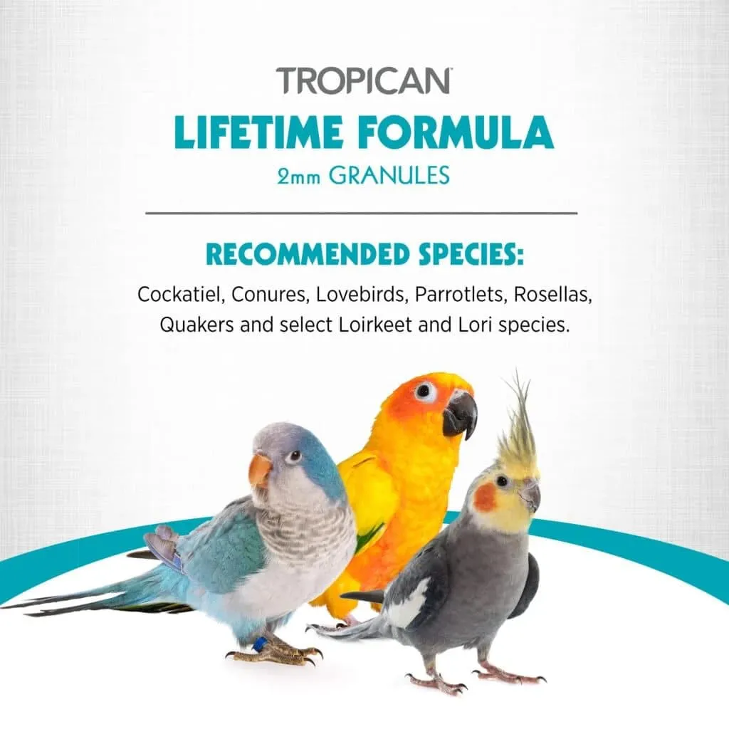 Hagen Hari Tropican Lifetime Cockatiel Pellets 820 g - immagine 5