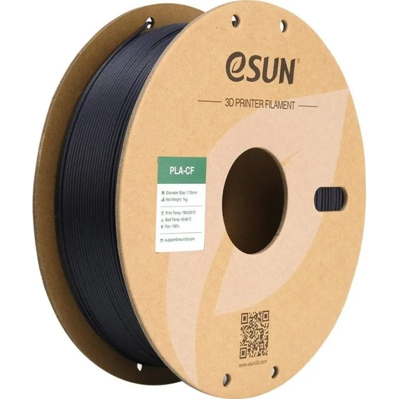 eSUN Filamento PLA fibra di carbonio ePLA-CF 1,75 mm, 1kg Viola - immagine 1