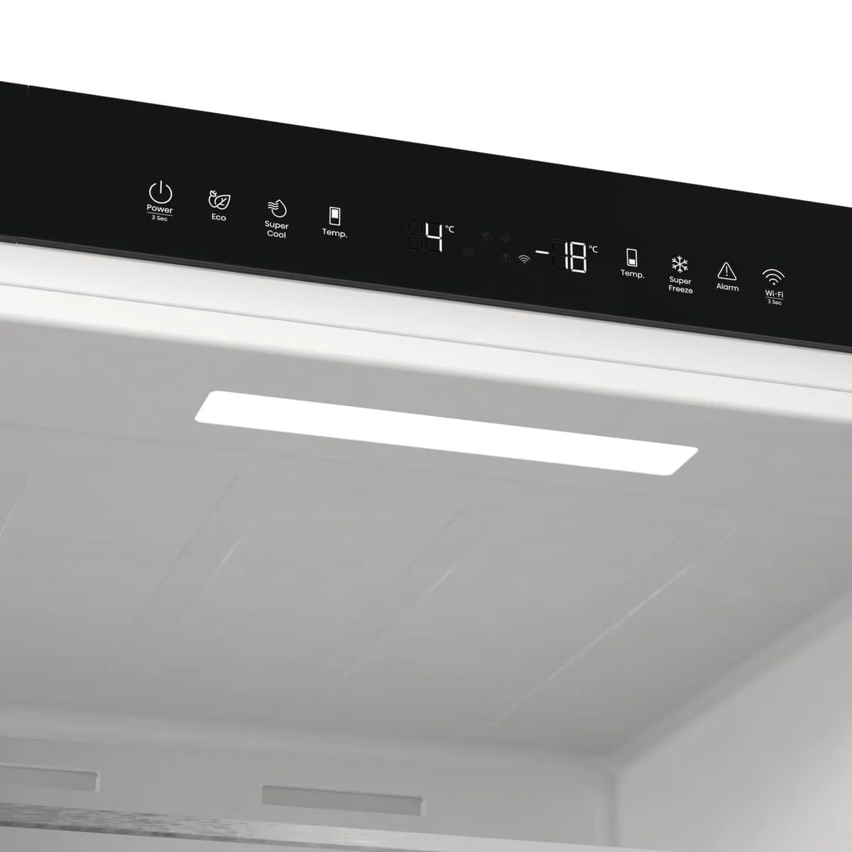 Hisense RB5P410SBFC Frigorifero Combinato Total No Frost, Nero Inox, 203x65,8cm, Classe C, 413L, Wifi, Metal Tech Cooling, Porta Reversibile - immagine 13