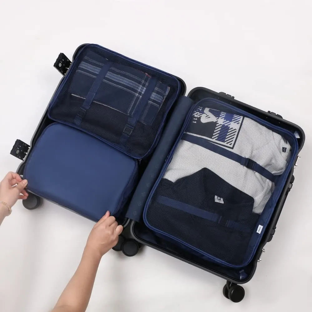 OSDUE Organizer Valigia, Set 8 Pezzi Packing Cubes per Viaggio e Zaino - immagine 7