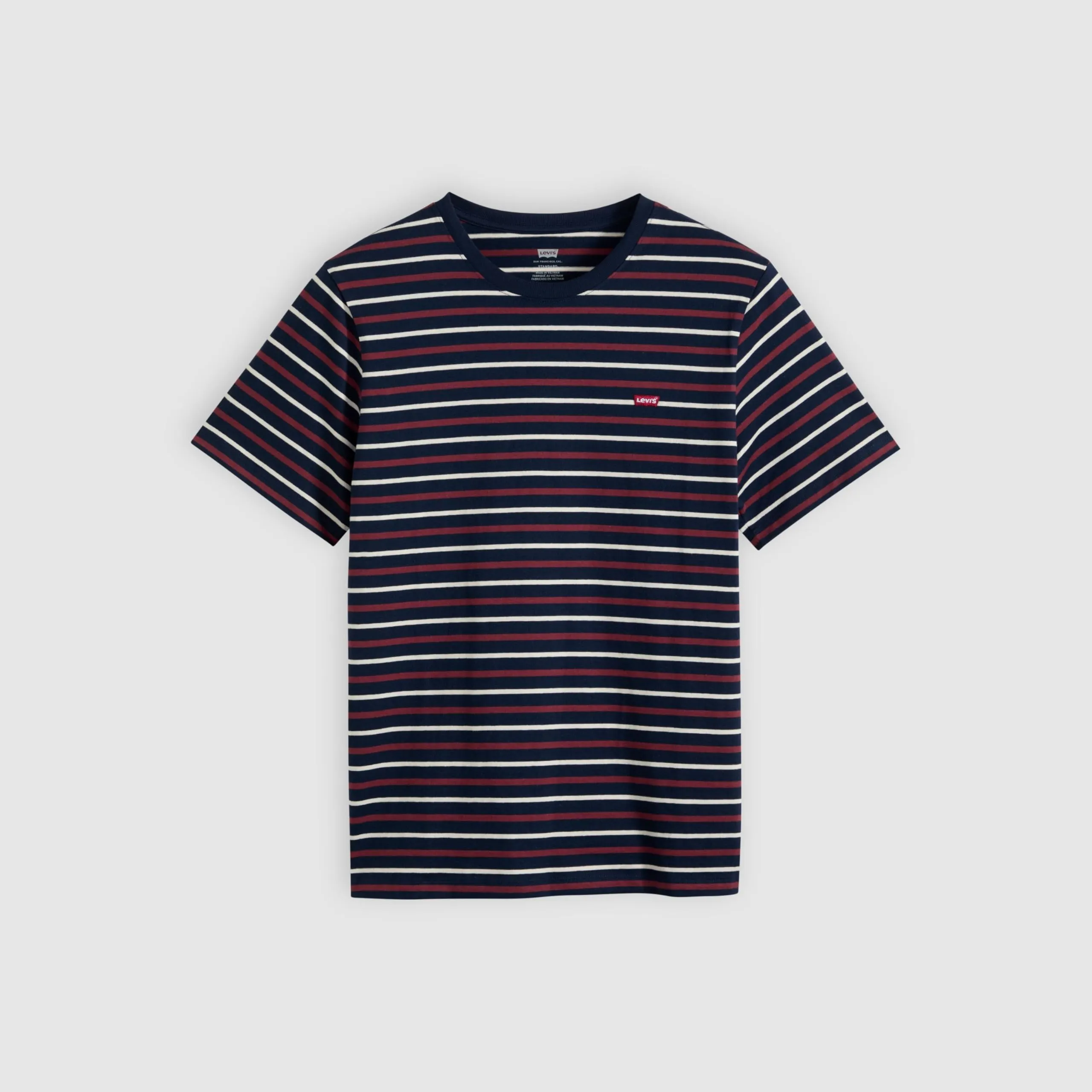 Levi's SS Original HM Tee Andor Stripe Navy Bla - immagine 5