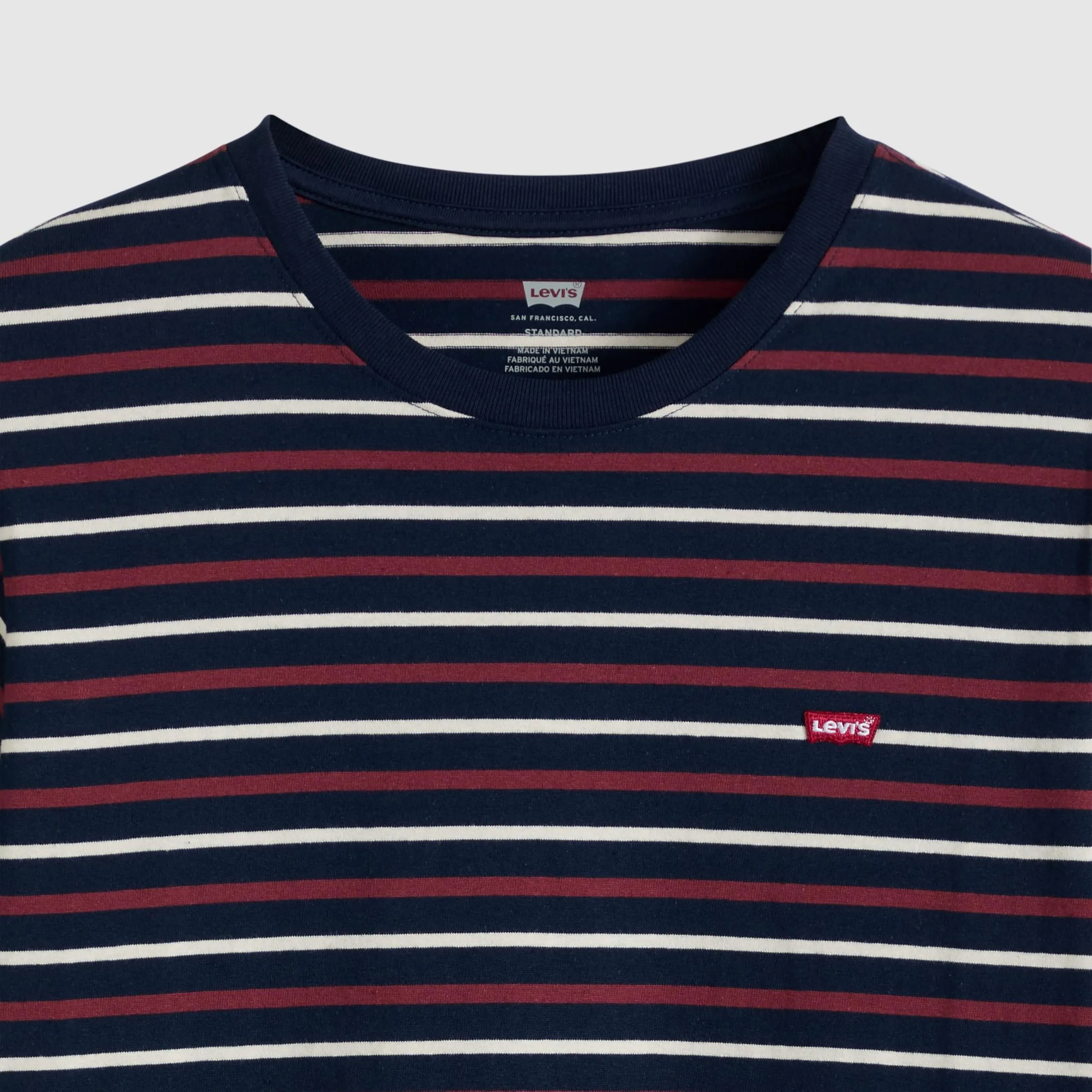 Levi's SS Original HM Tee Andor Stripe Navy Bla - immagine 6