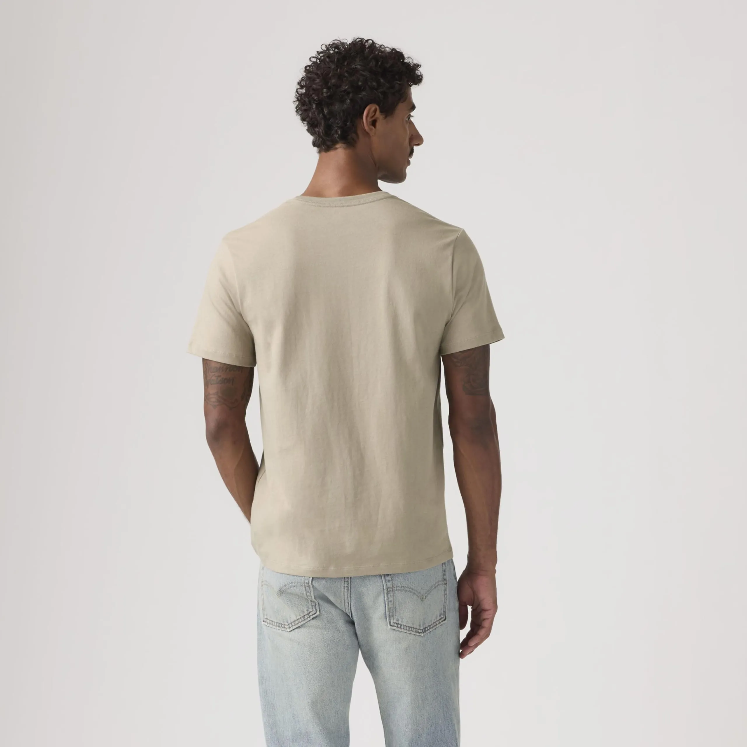 Levi's Original Housemark Tee - Vintage Khaki - immagine 3