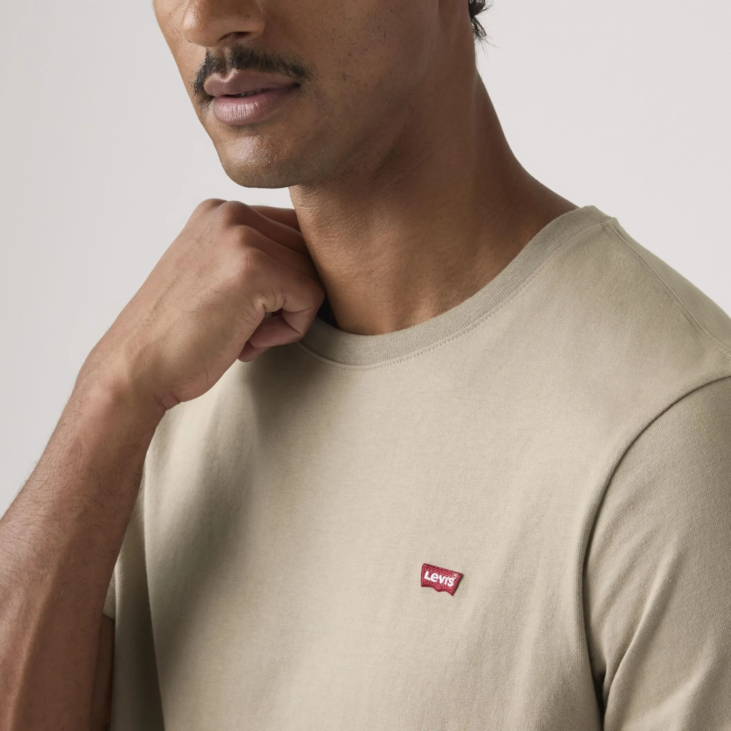 Levi's Original Housemark Tee - Vintage Khaki - immagine 4