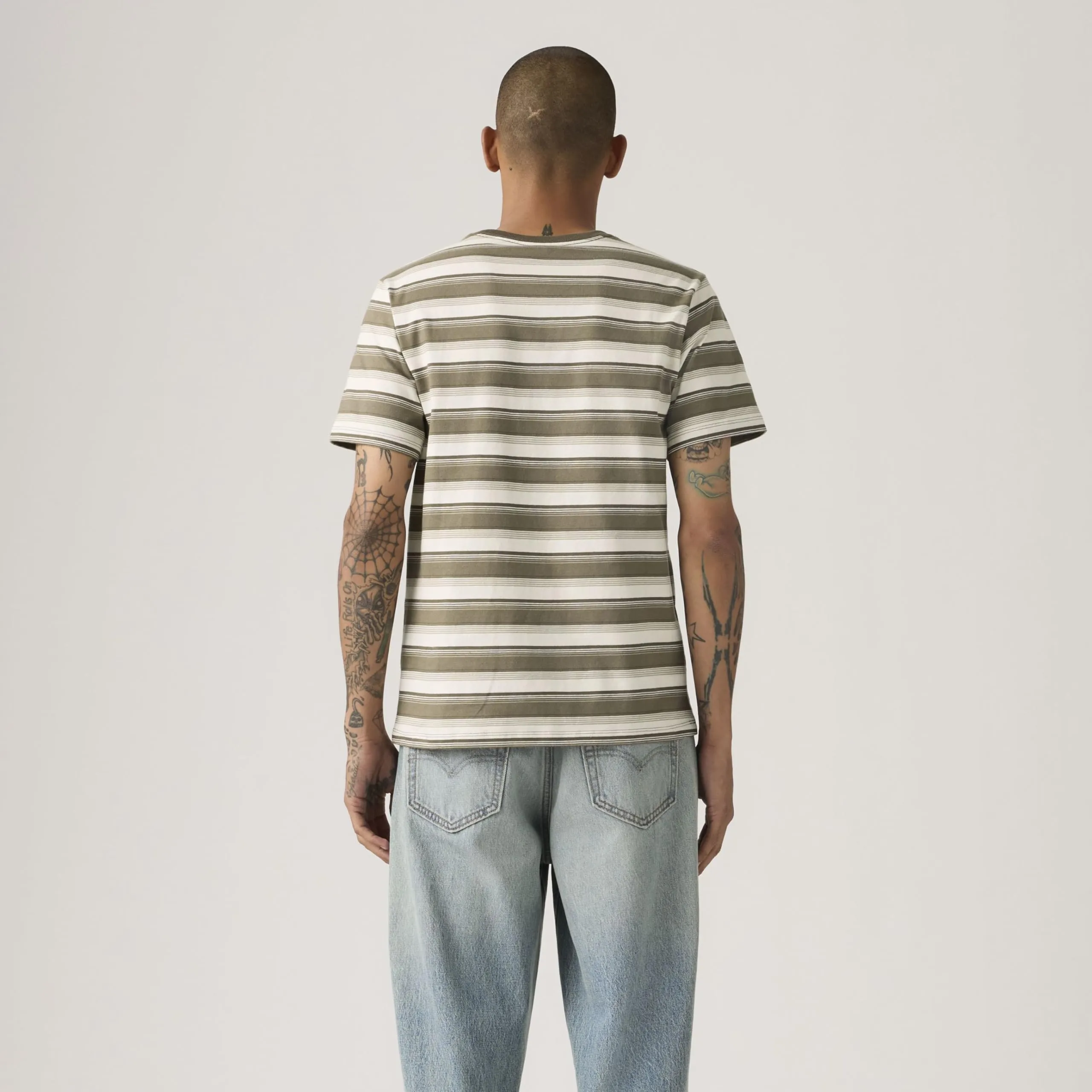 Levi's Original HM Tee Jen Stripe Maitake B, M - immagine 2