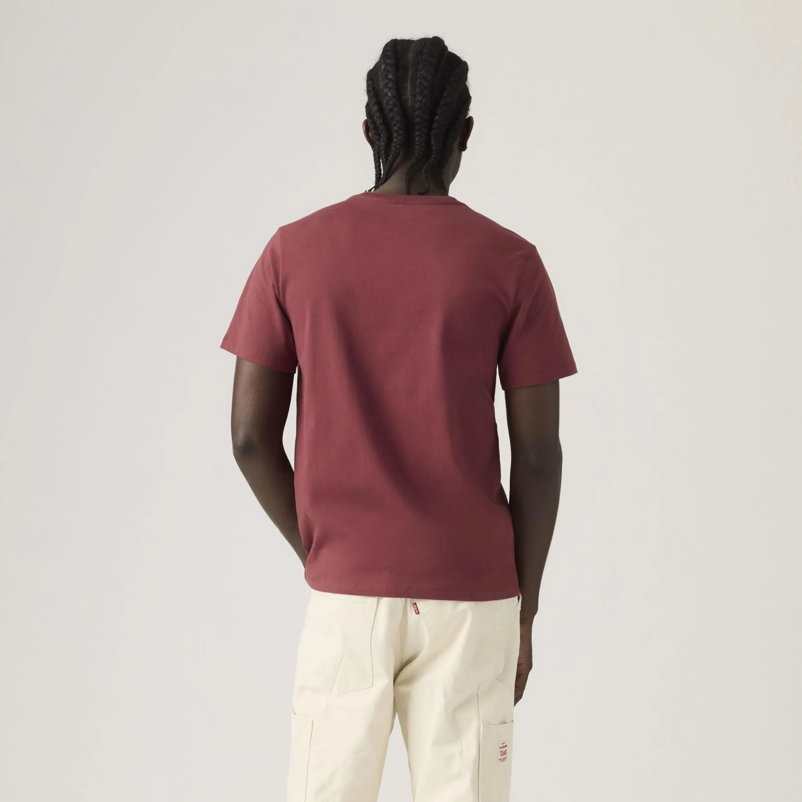 Levi's Original HM Tee - Oxblood Red - immagine 2