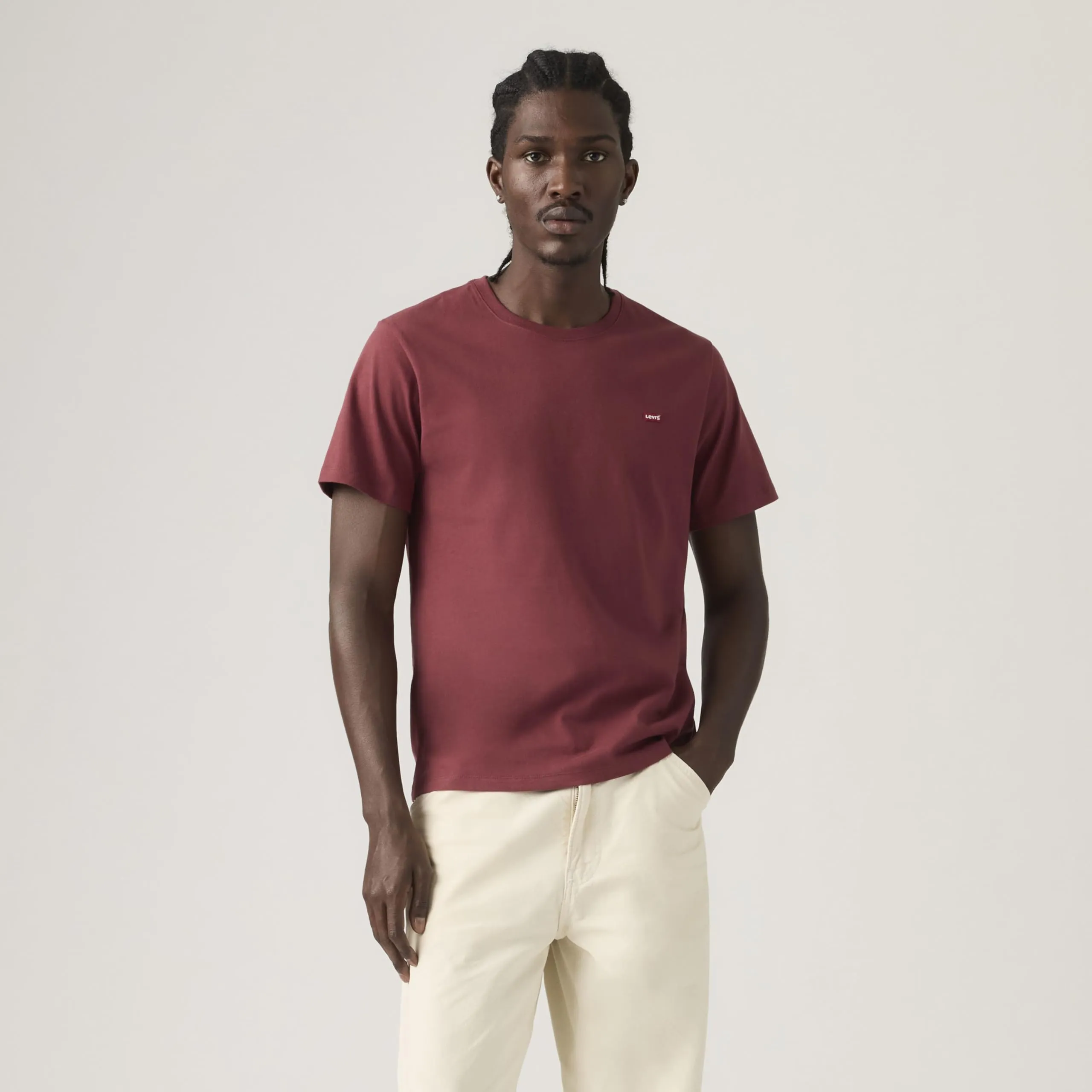 Levi's Original HM Tee - Oxblood Red - immagine 7