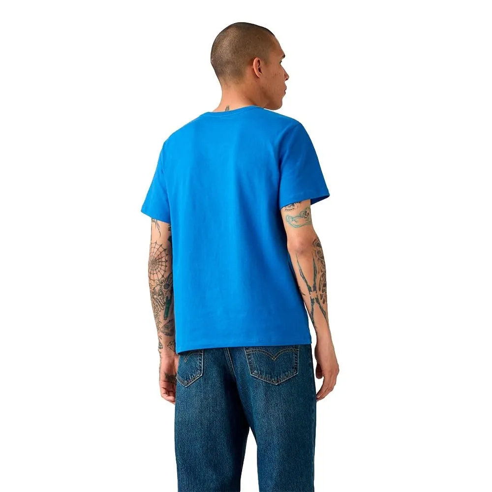 Levi's Original Housemark Logo Core Chesthit Men's T-Shirt, Star Sapphire, S - immagine 2