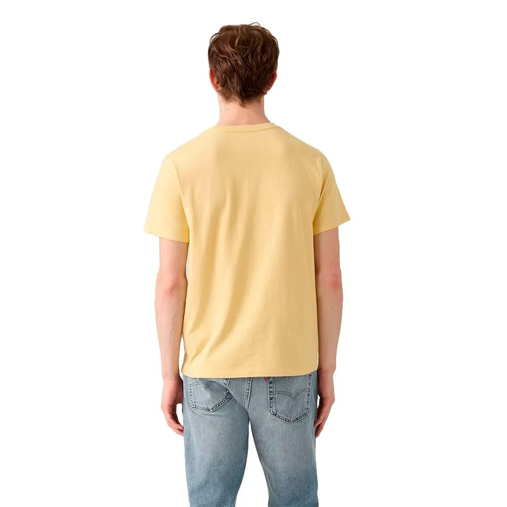 Levi's SS Original HM Tee Straw Slub Jersey, Paglia, S - immagine 2