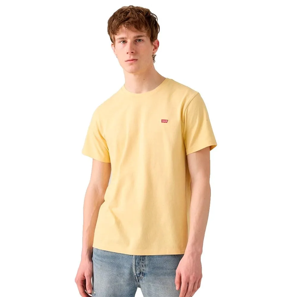 Levi's SS Original HM Tee Straw Slub Jersey, Paglia, S - immagine 5