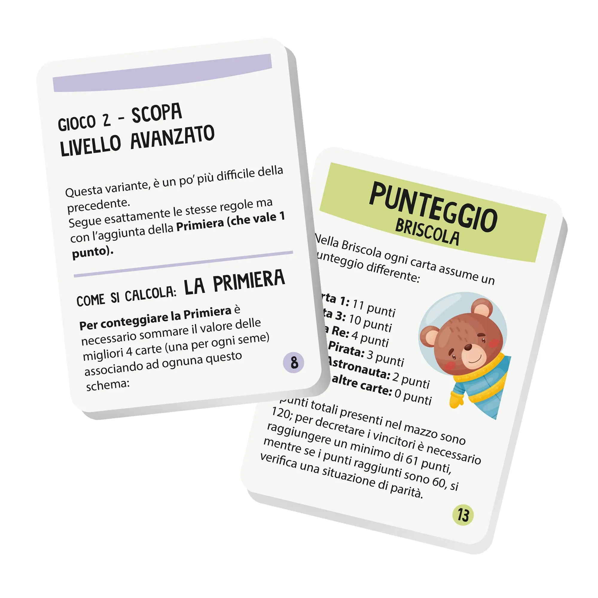 Liscianigiochi Ludoteca Le Carte dei Bambini Scopetta e Briscolette - immagine 3