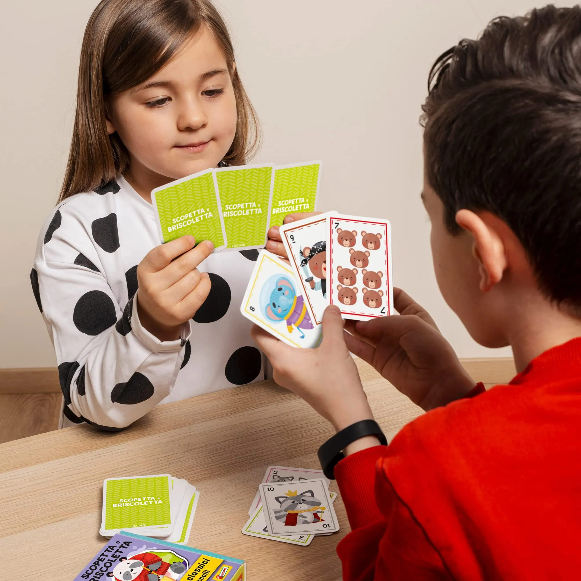 Liscianigiochi Ludoteca Le Carte dei Bambini Scopetta e Briscolette - immagine 4