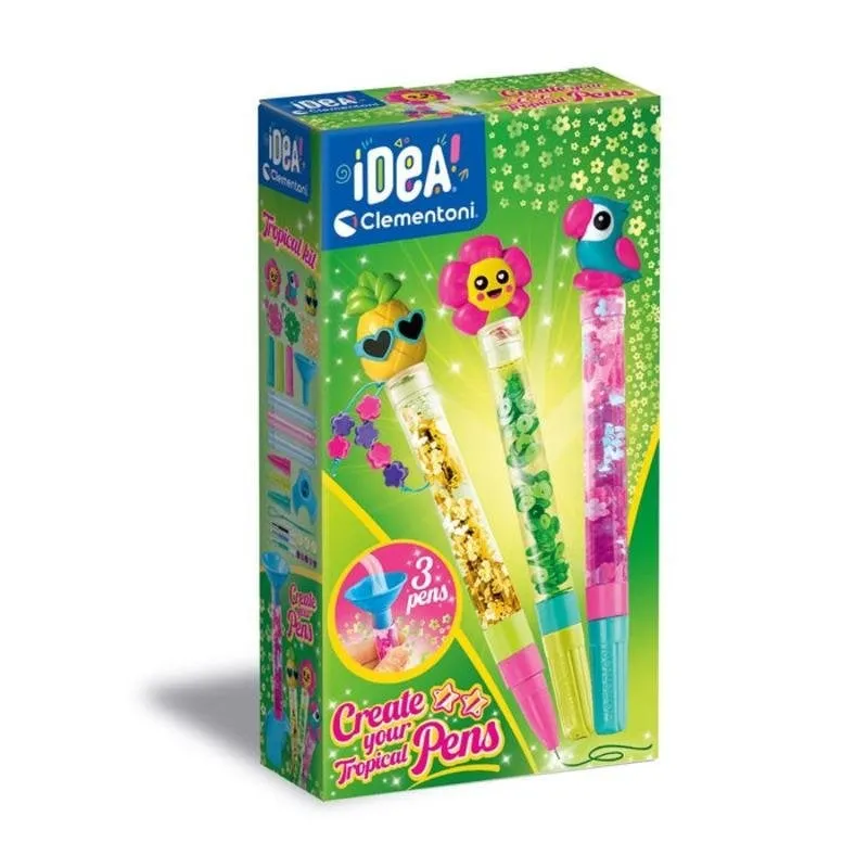 Clementoni Idea Create Your Penso Tropical Creative Pen Lab 18790 - immagine 1