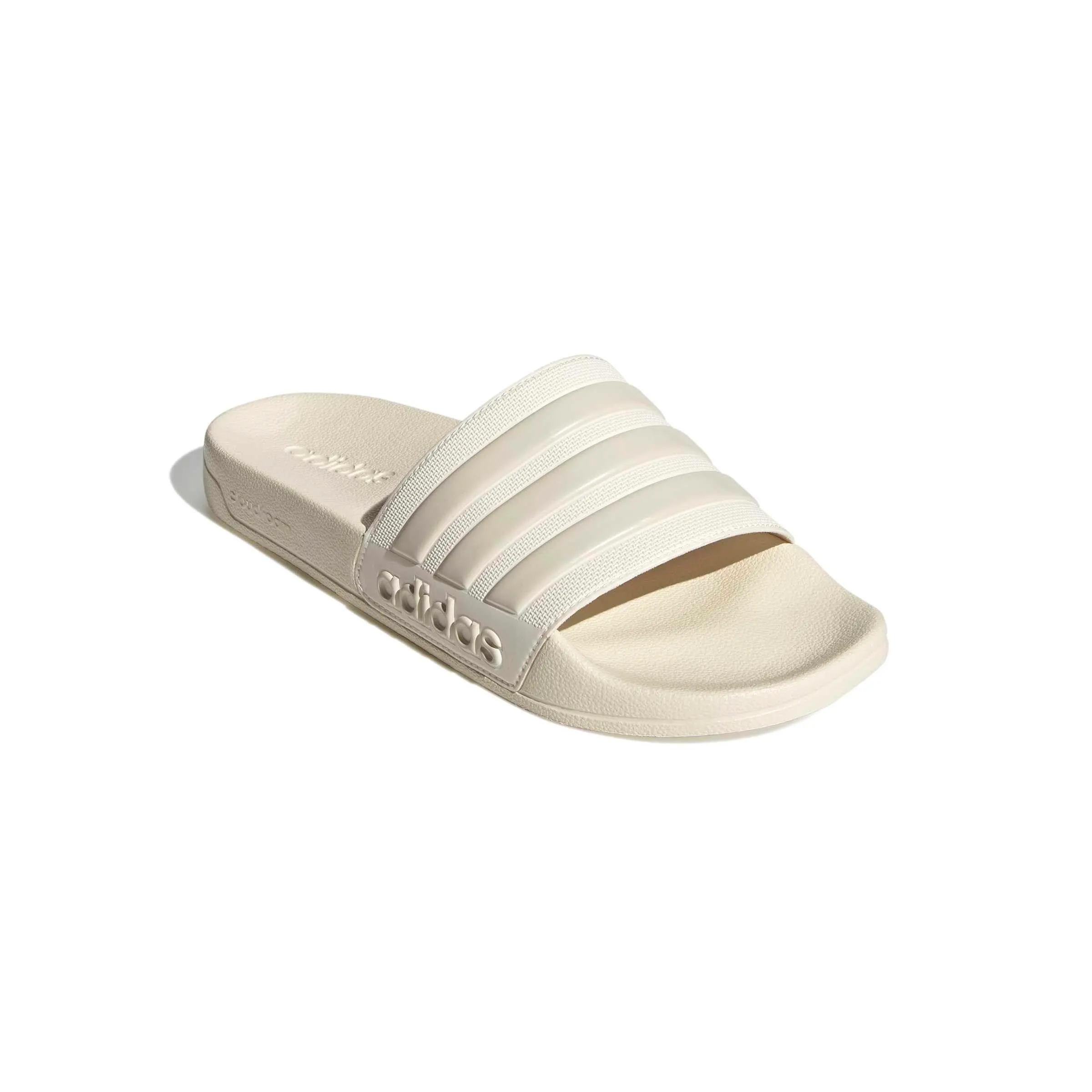 adidas Adilette Shower Slides Sandal, Off White/Alumina/Off White, 43 EU - immagine 5