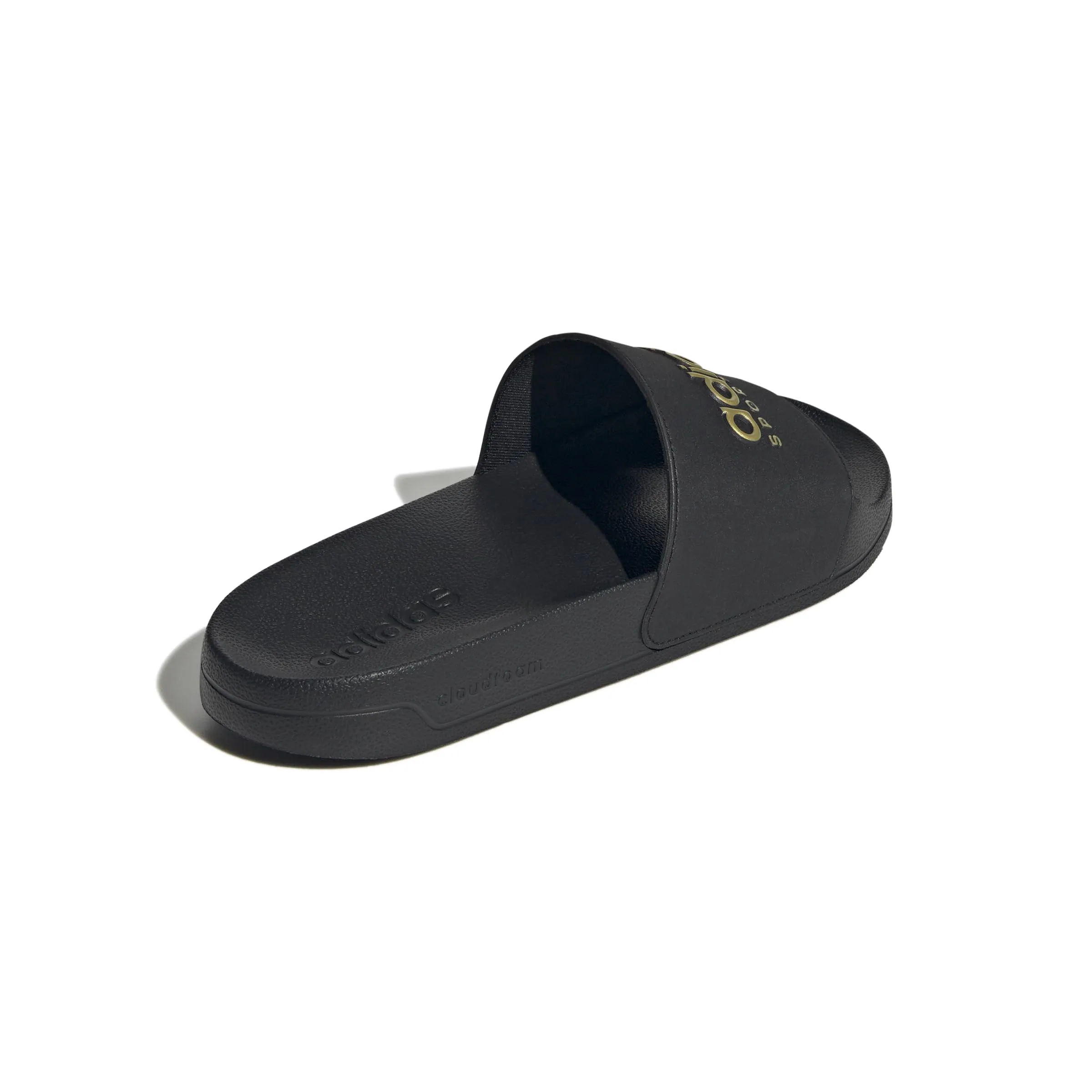 adidas Adilette Shower Slides, Coreblack Coreblack Mattegold, 44.5 EU - immagine 5