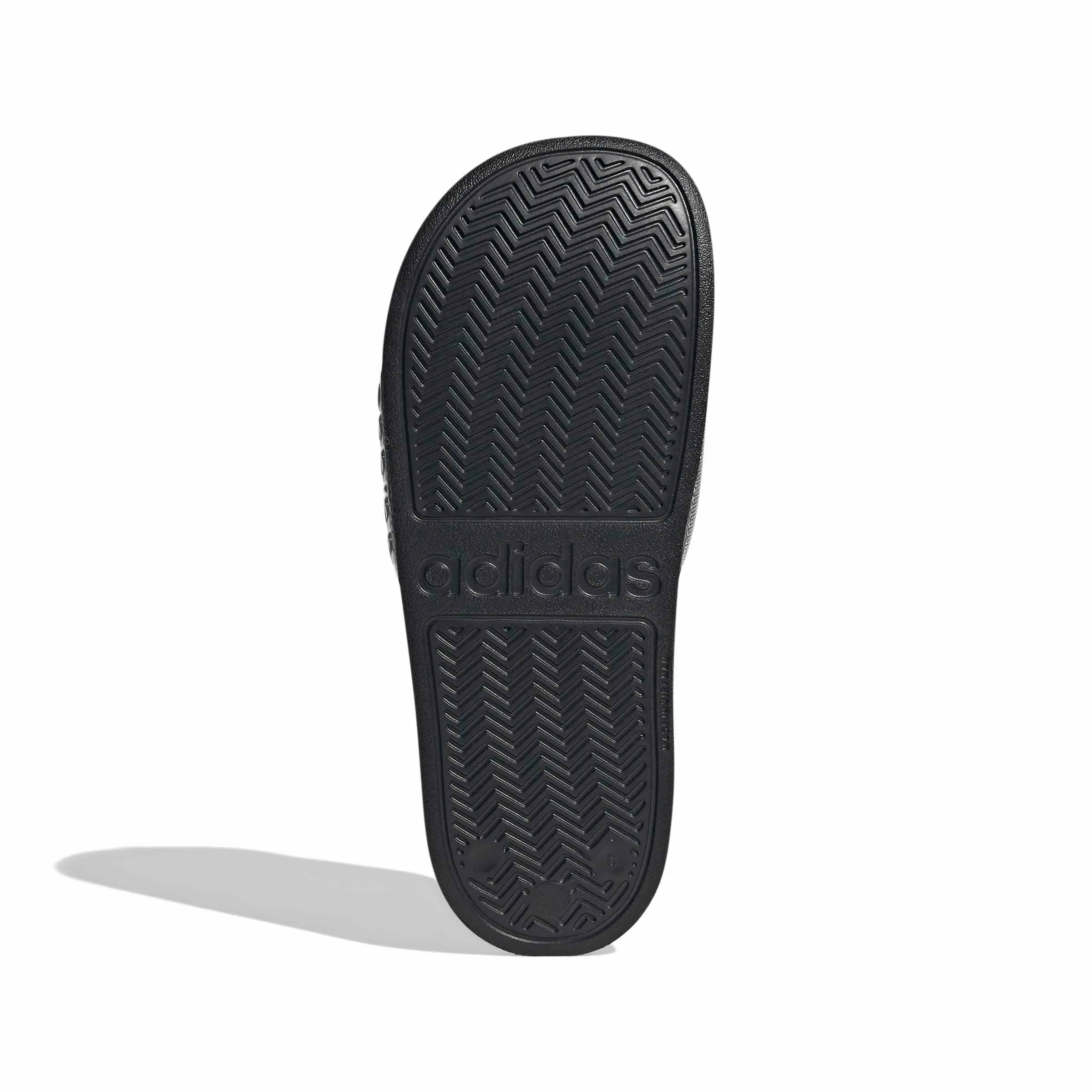 adidas Adilette Shower Slides Sandal, Core Black/Silver Met., 42 EU - immagine 8