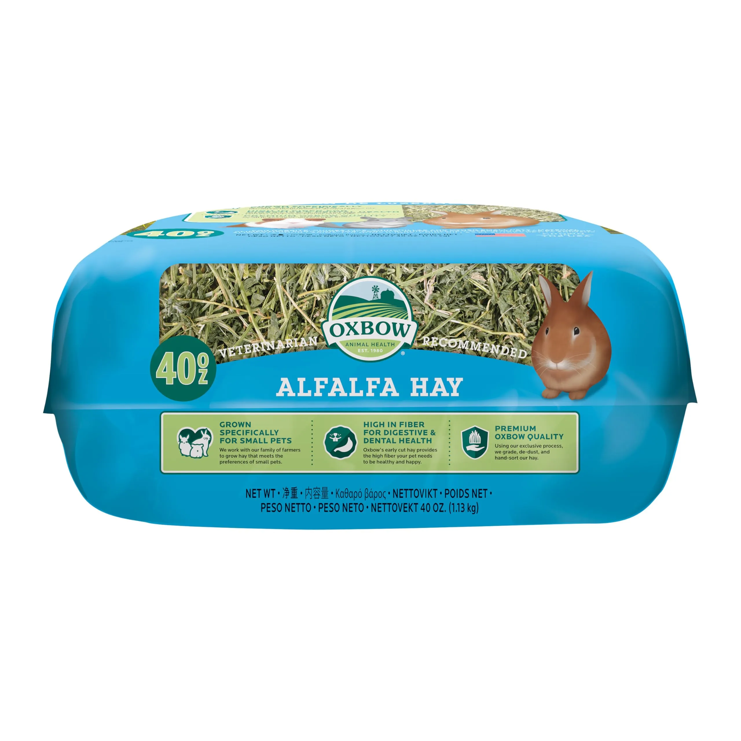 Oxbow Animal Health Fieno Alfalfa, 1130 g - immagine 9
