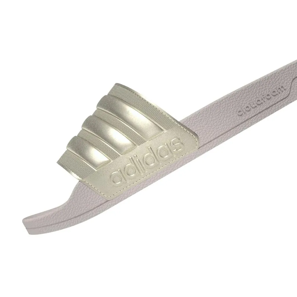 adidas Adilette Shower Slides - Ice Purple/Ice Gold Met., 44.5 EU - immagine 9
