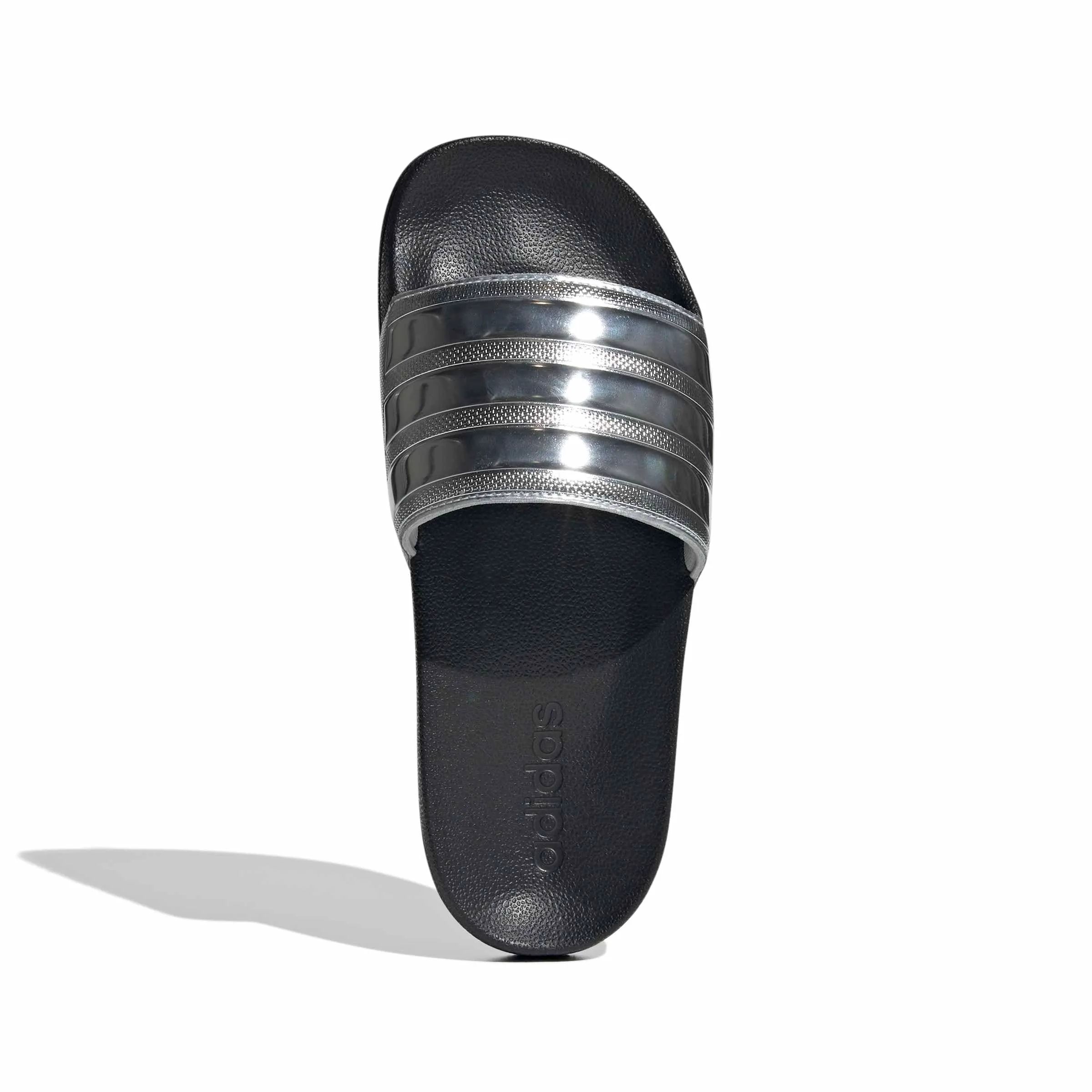adidas Adilette Shower Slides Sandal, Core Black/Silver Met., 37 EU - immagine 7