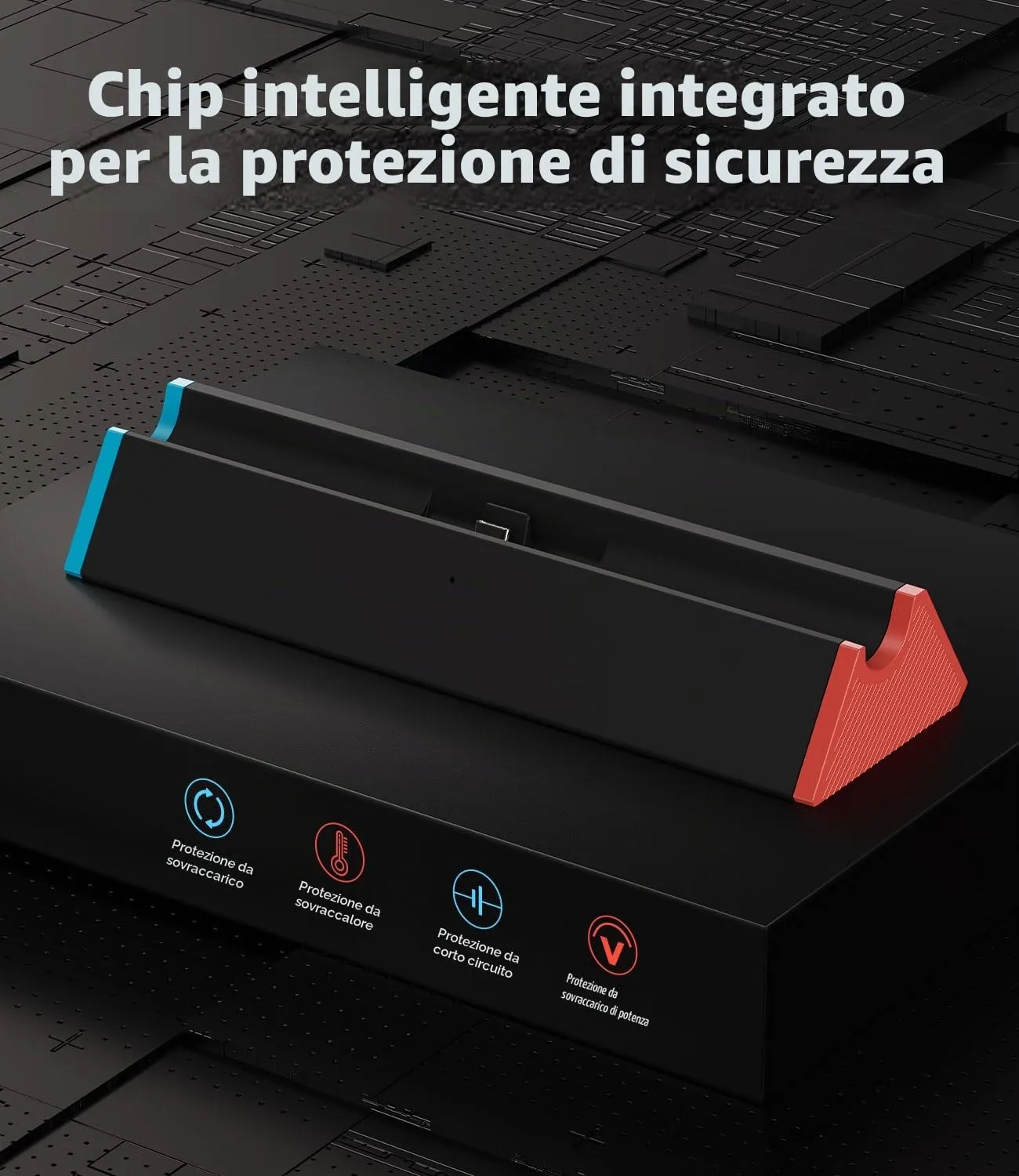 SiWiQU Switch 2 TV Dock S3MAX, 4K @120Hz HDMI, 100W PD Charging, USB 3.0 Portatile Base Support for Nintendo Switch 2 Console Only - immagine 7