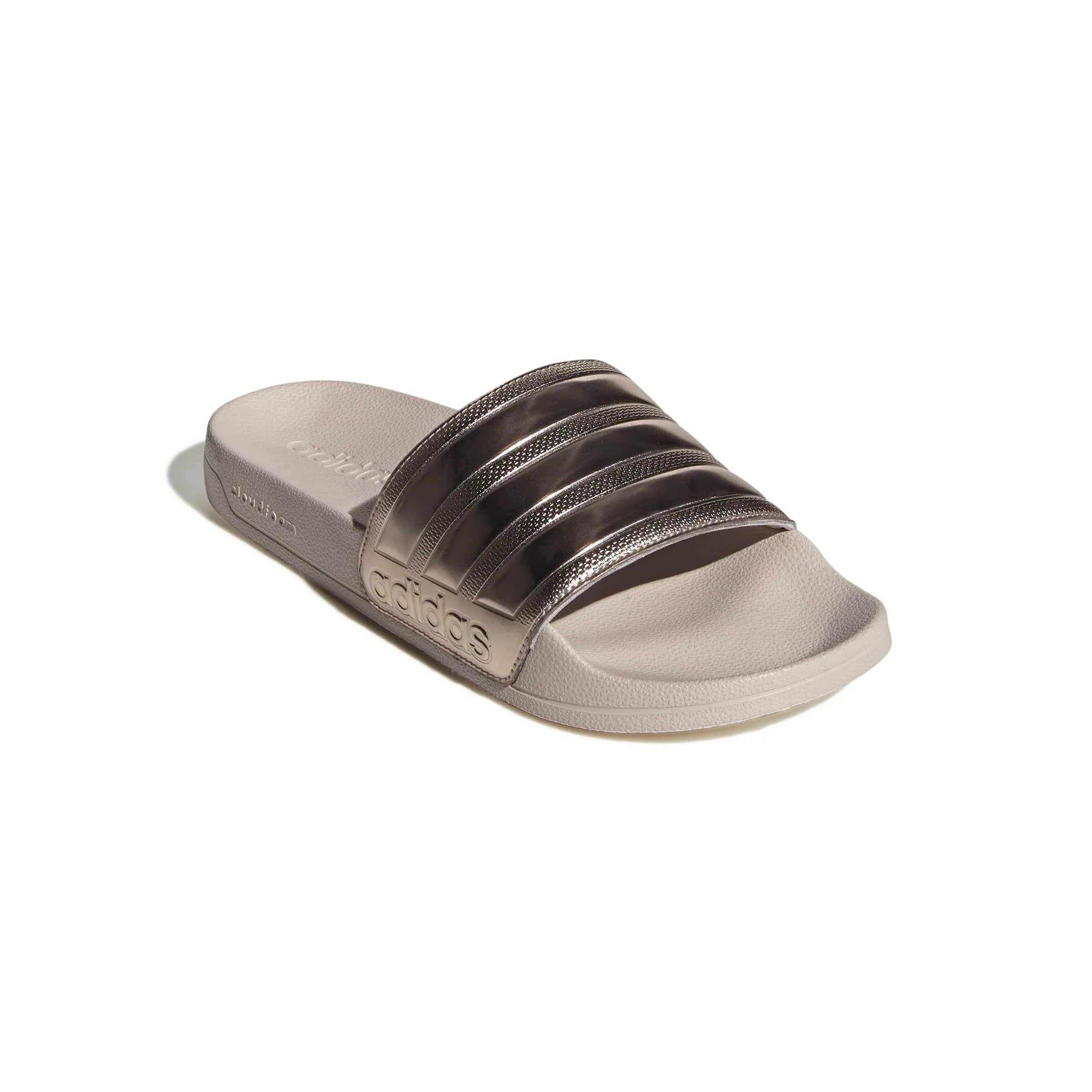 adidas Adilette Shower Slides Sandal, Champagne Met/Putty Mauve, 39 EU - immagine 3