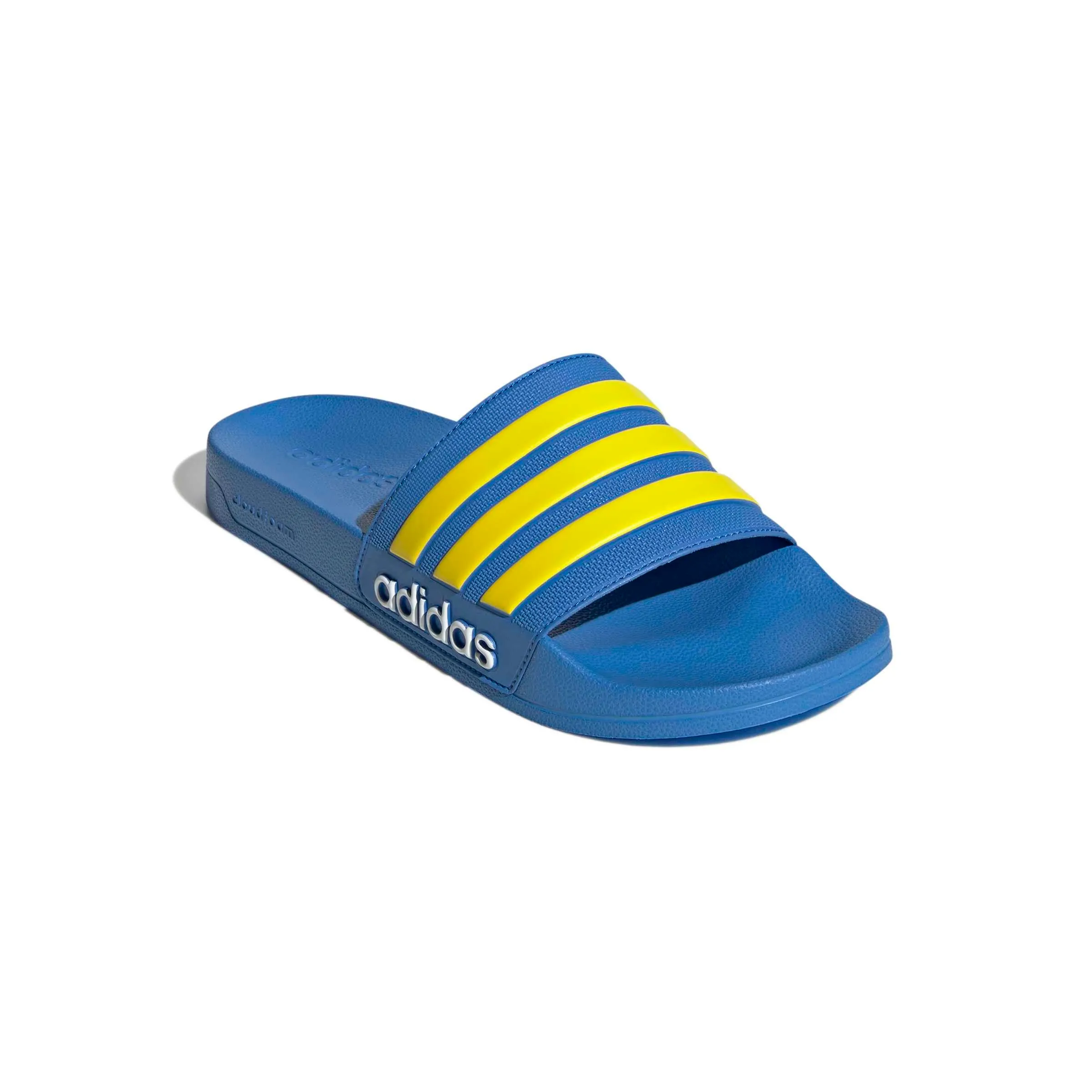 adidas Adilette Shower Slides, Ray Blu Giallo Ftwr Bianco, 37 EU - immagine 4