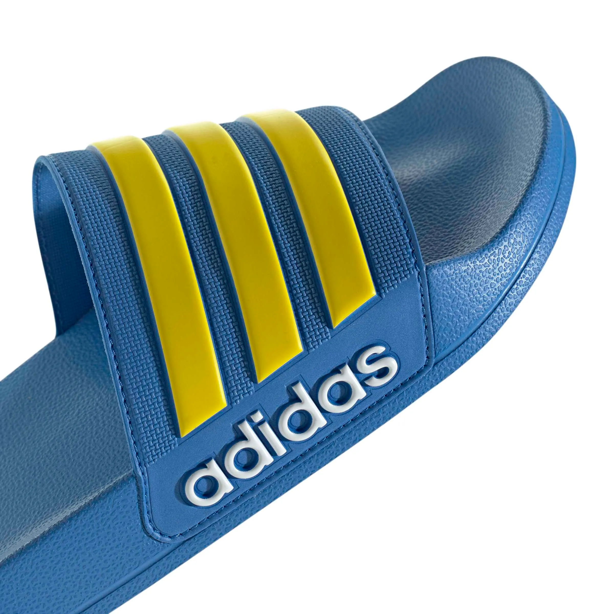 adidas Adilette Shower Slides, Ray Blu Giallo Ftwr Bianco, 37 EU - immagine 5