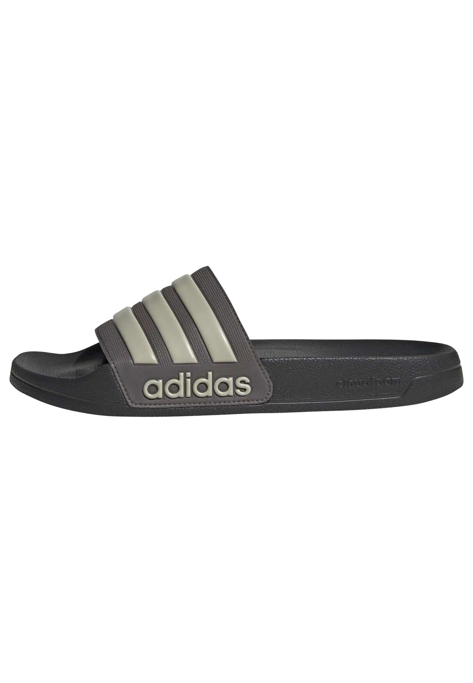 adidas Adilette Shower Slides, Charcoal Putty Grey Carbon, 37 EU - immagine 1