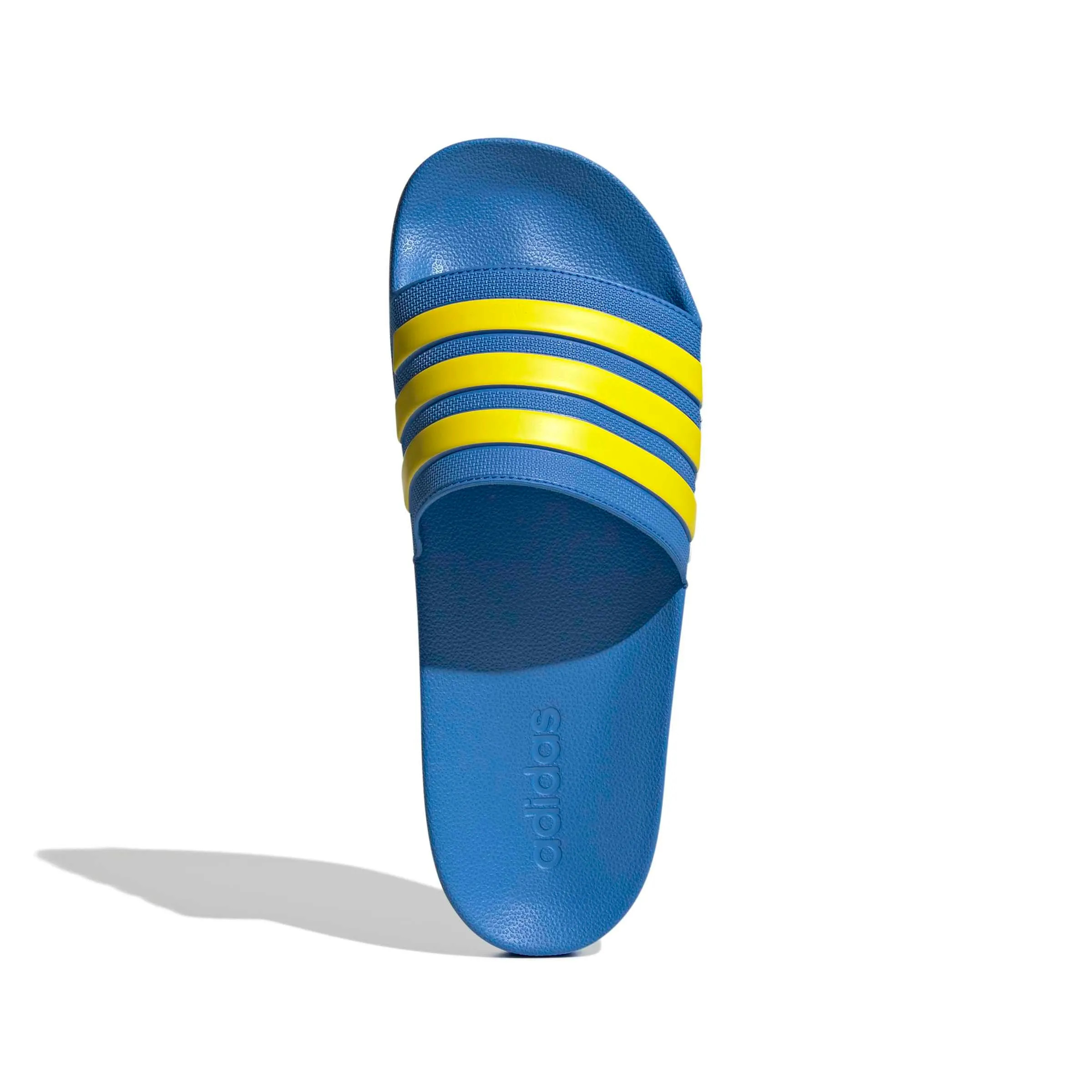 adidas Adilette Shower Slides - Ray Blue/Yellow/Ftwr White - 52 EU - immagine 2