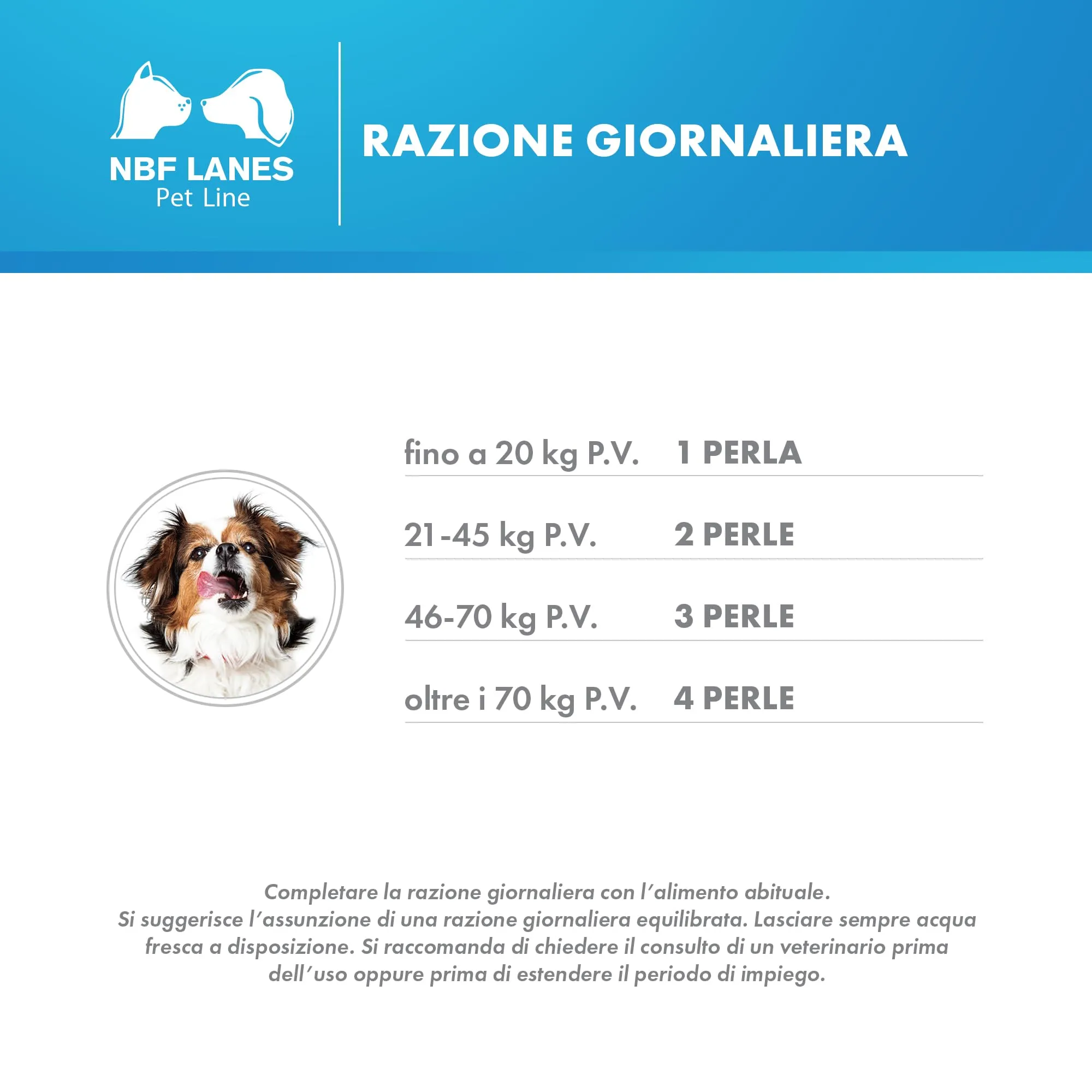 NBF Lanes Artikrill Cane, 30 Perle, Supporto Metabolismo Articolare per Cani Adulti e Senior - immagine 4
