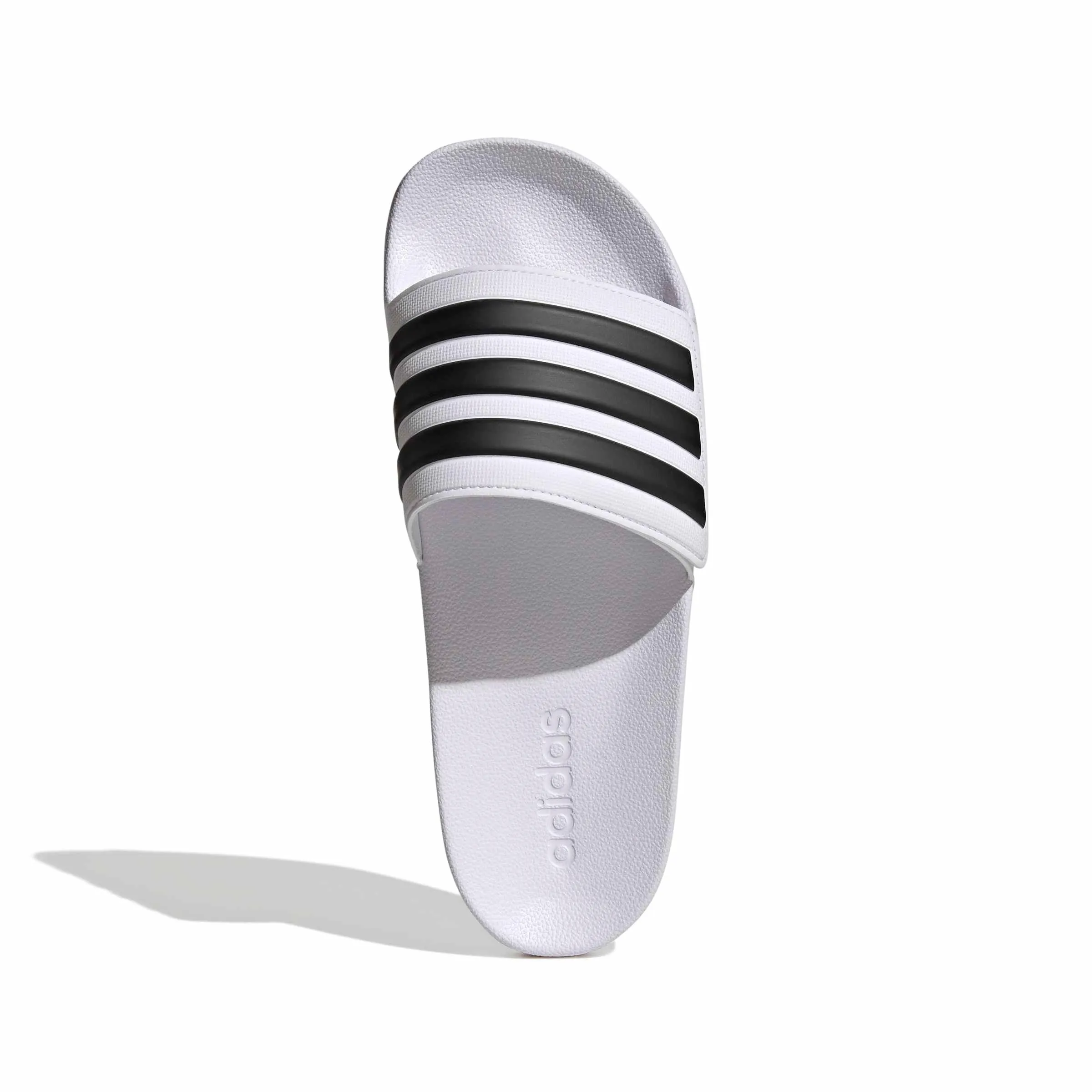 adidas Adilette Shower Slides Sandal - Ftwr White/Core Black/Ftwr White, 43 EU - immagine 7