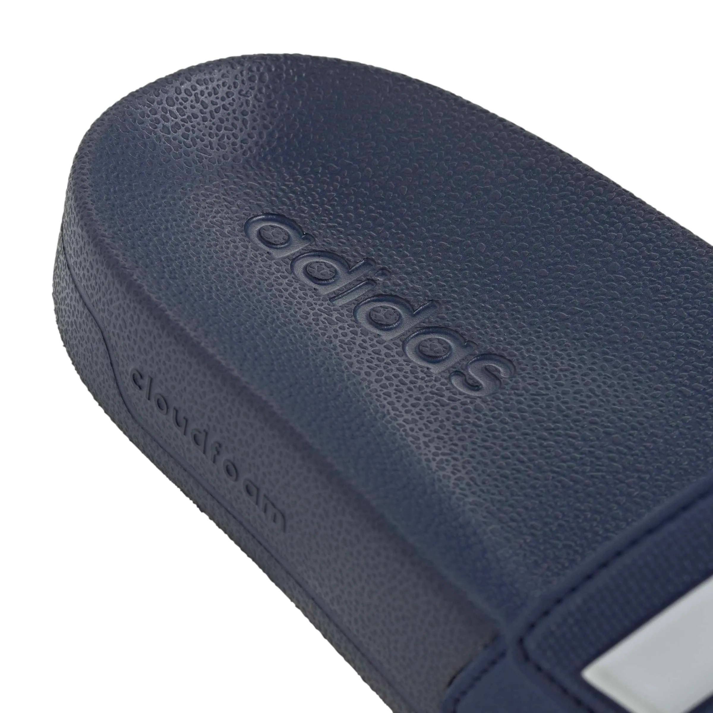 adidas Adilette Shower Slides Sandal, Dark Blue/Ftwr White/Dark Blue, 47 EU - immagine 5