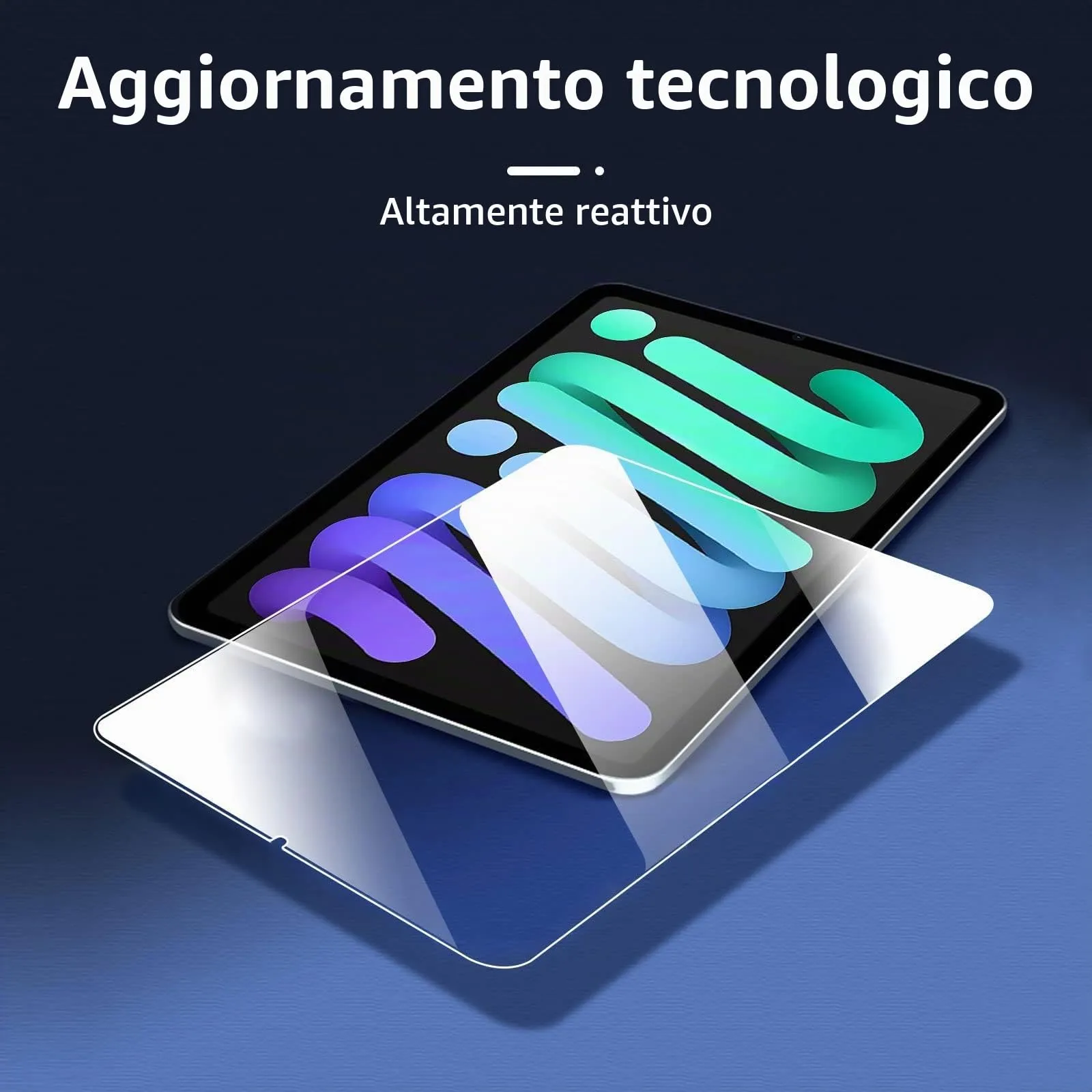 NEW'C Pellicola in Vetro Temperato per iPad mini 7 (A17 Pro) e iPad mini 6, 8,3 Pollici - immagine 7