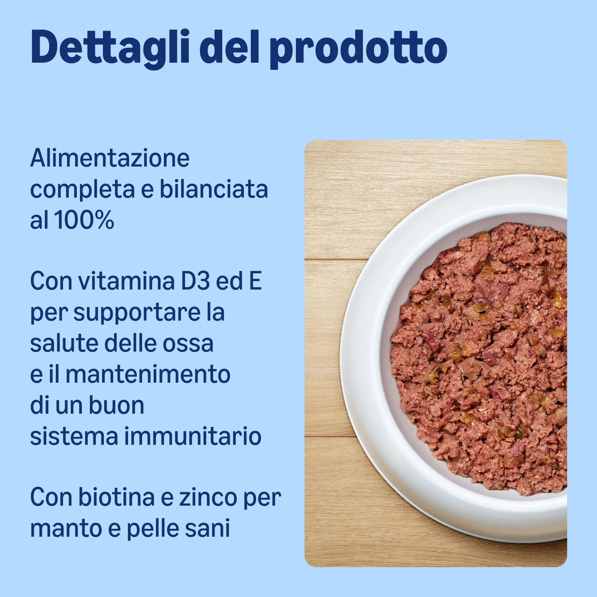 by Amazon Cibo Umido per Cani Paté di Manzo, 300g, Confezione da 10 - immagine 3