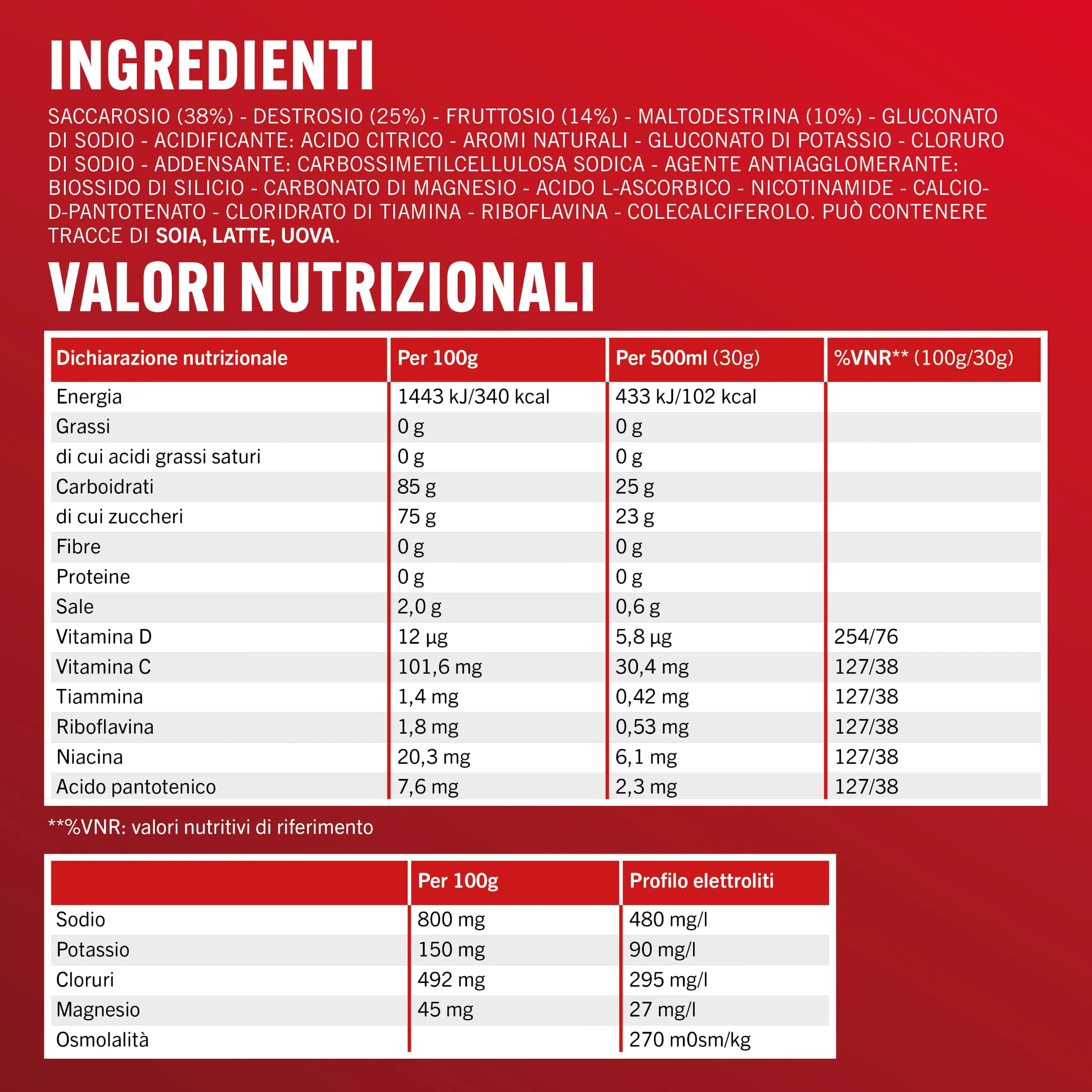 Enervit Isotonic Drink Arancia, 420g - immagine 5