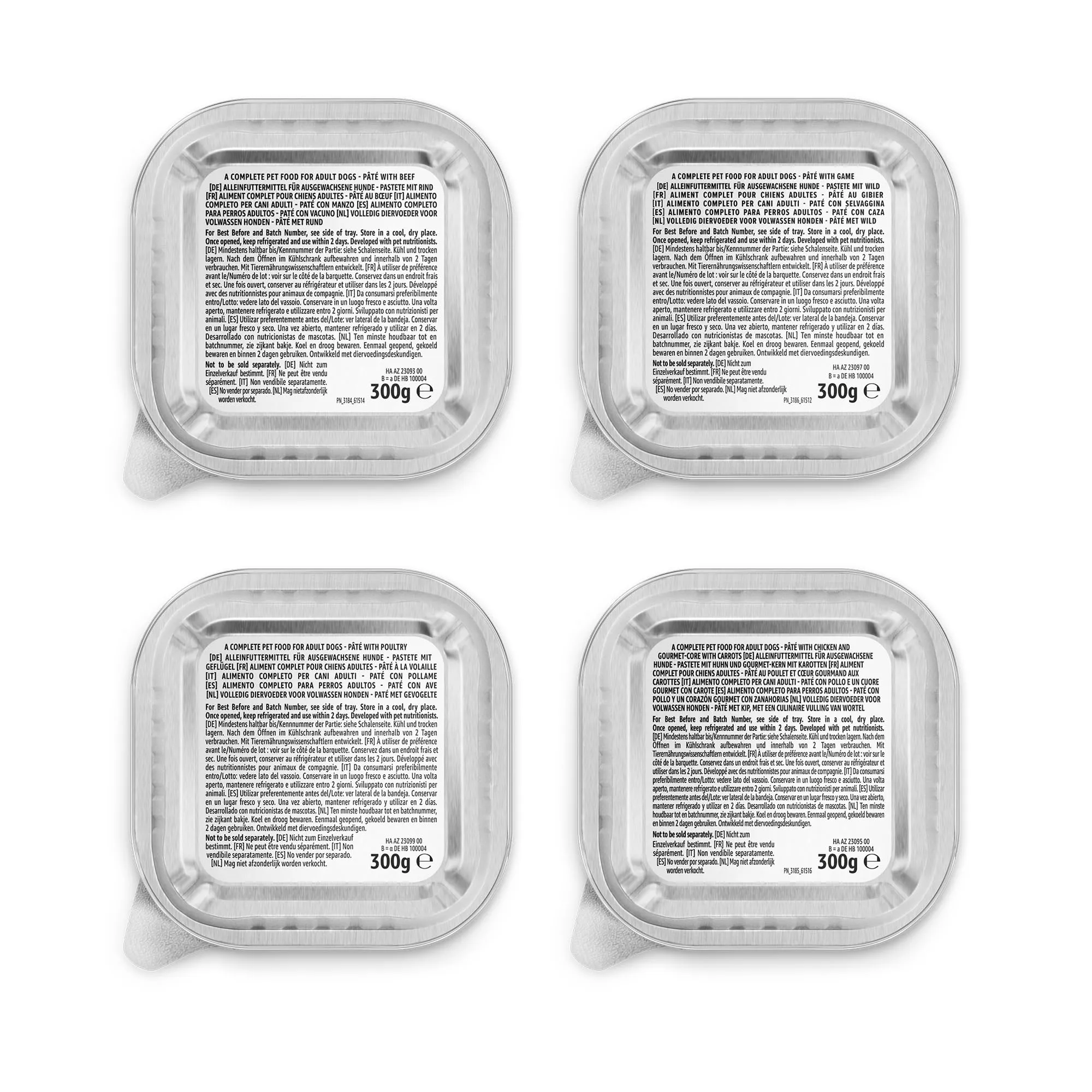 by Amazon Cibo Umido per Cani Paté Assortiti, 300g, Confezione da 20 - immagine 8