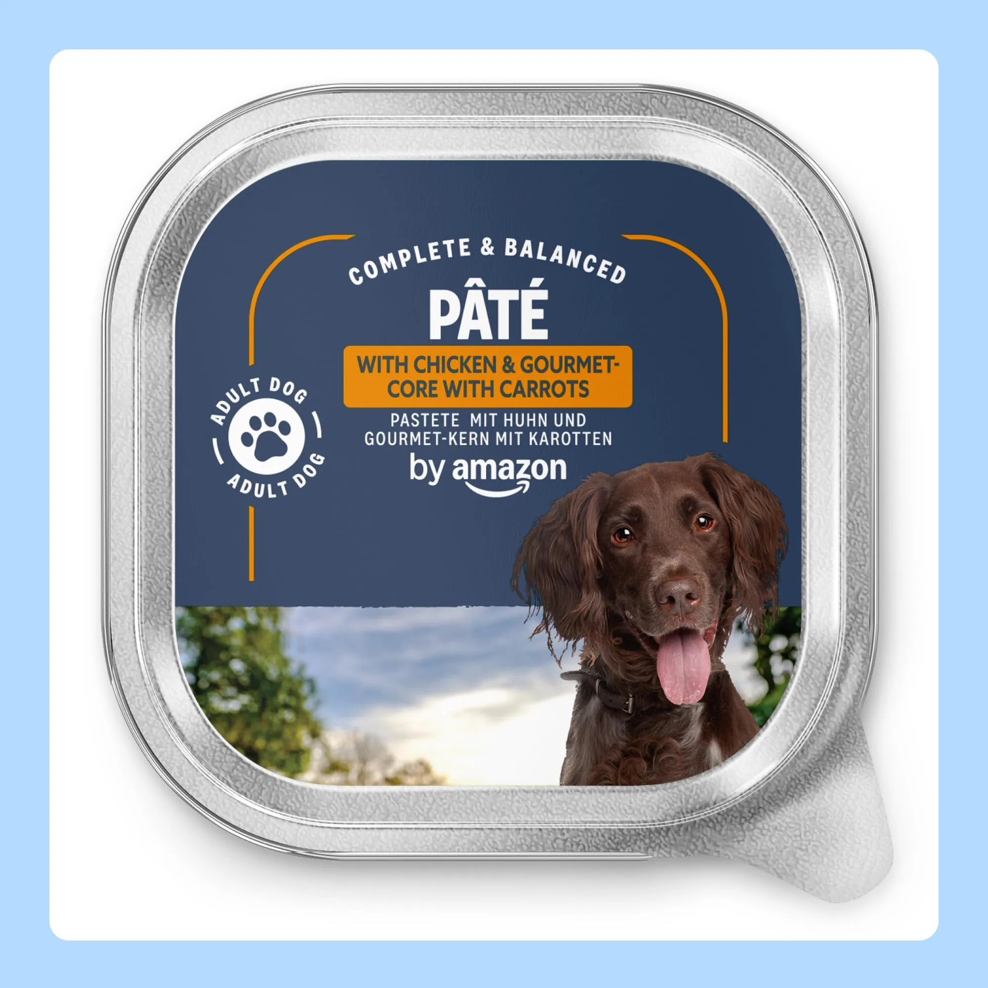 by Amazon Cibo Umido per Cani, Paté con Pollo, 300g, Confezione da 10 - immagine 2