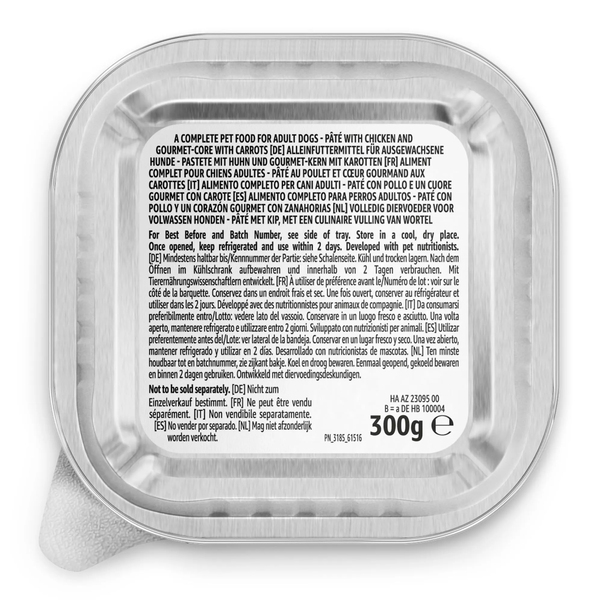 by Amazon Cibo Umido per Cani, Paté con Pollo, 300g, Confezione da 10 - immagine 8