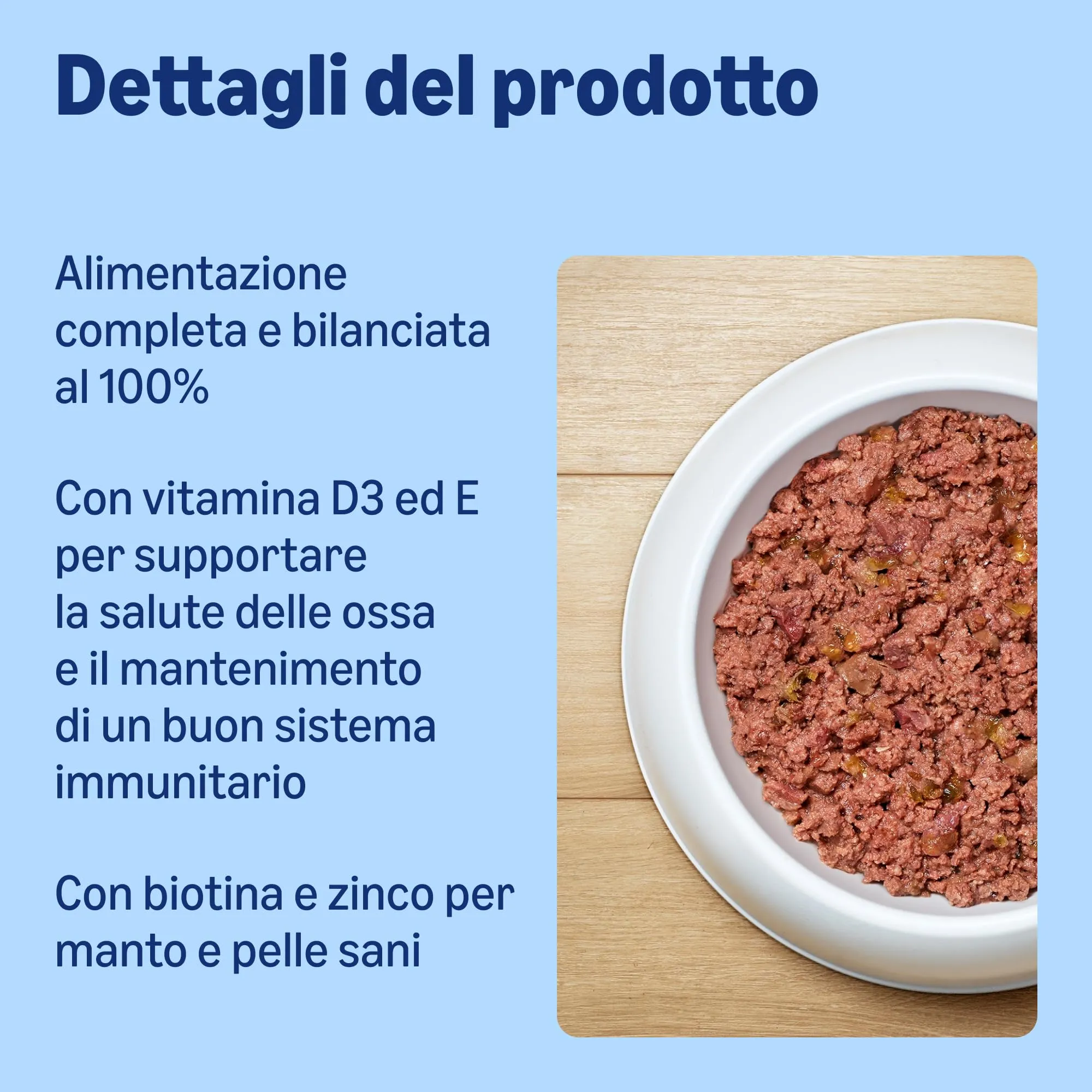 by Amazon Cibo Umido per Cani, Paté di Pollame, 300g, Confezione da 10 - immagine 3