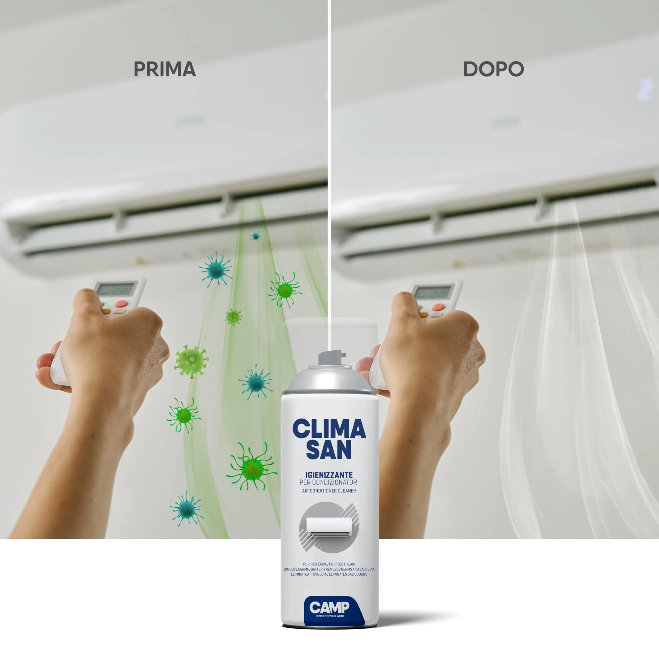 CAMP Climasan Igienizzante per Climatizzatore, 6x400 ml - immagine 7