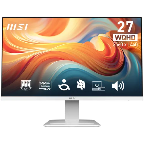 MSI PRO MP273QW E14 Monitor 27" WQHD IPS 144Hz 1ms AMD FreeSync HDMI 2.0b DP 1.2a - immagine 1