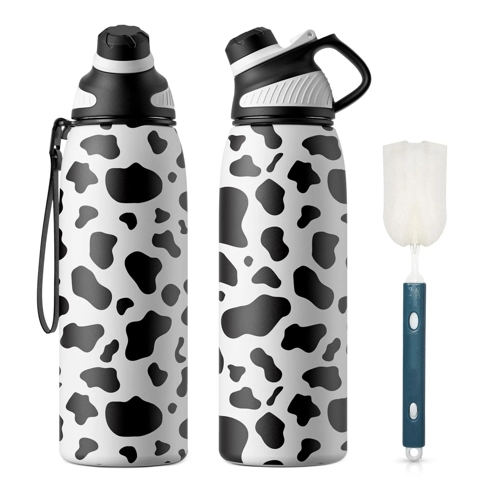 Fjbottle Borraccia Sportiva in Acciaio Inox, 1 L, con Coperchio Magnetico - immagine 1